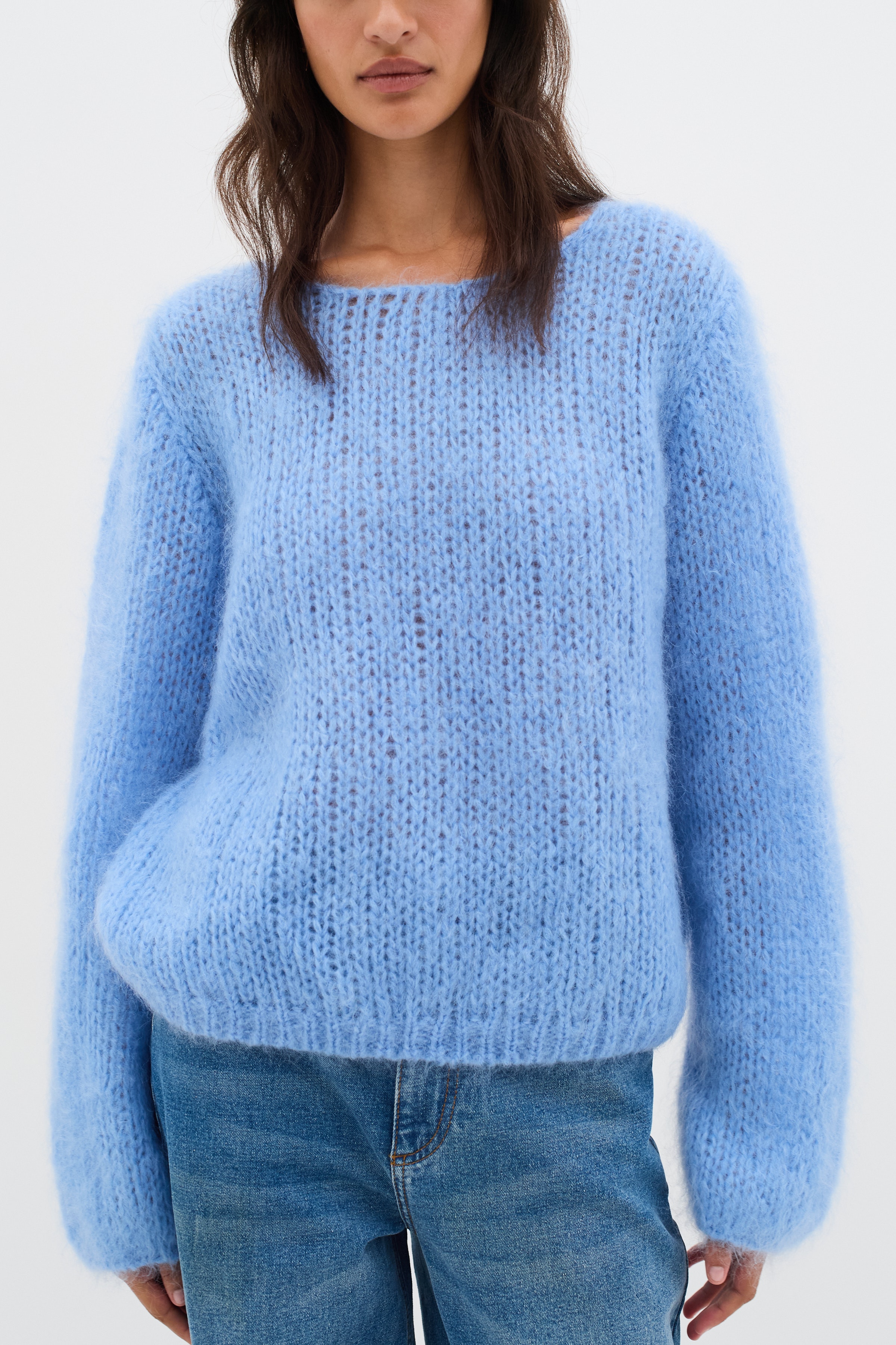 JetraIW Mohair Pullover LOOKBOOK FRONT 30109619-164020