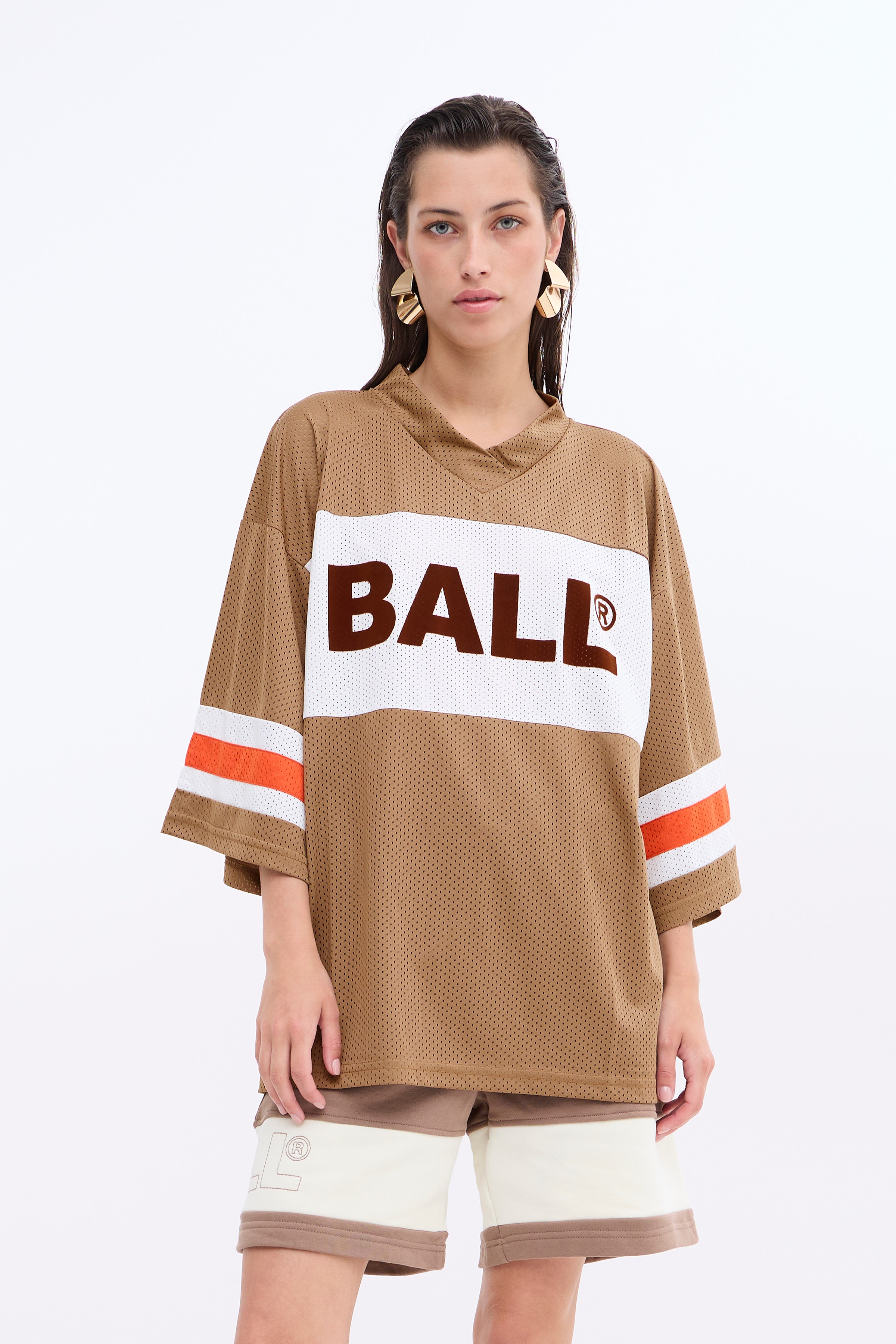 BALL BIGGIE MESH TEE LOOKBOOK FRONT 50405213-B1012