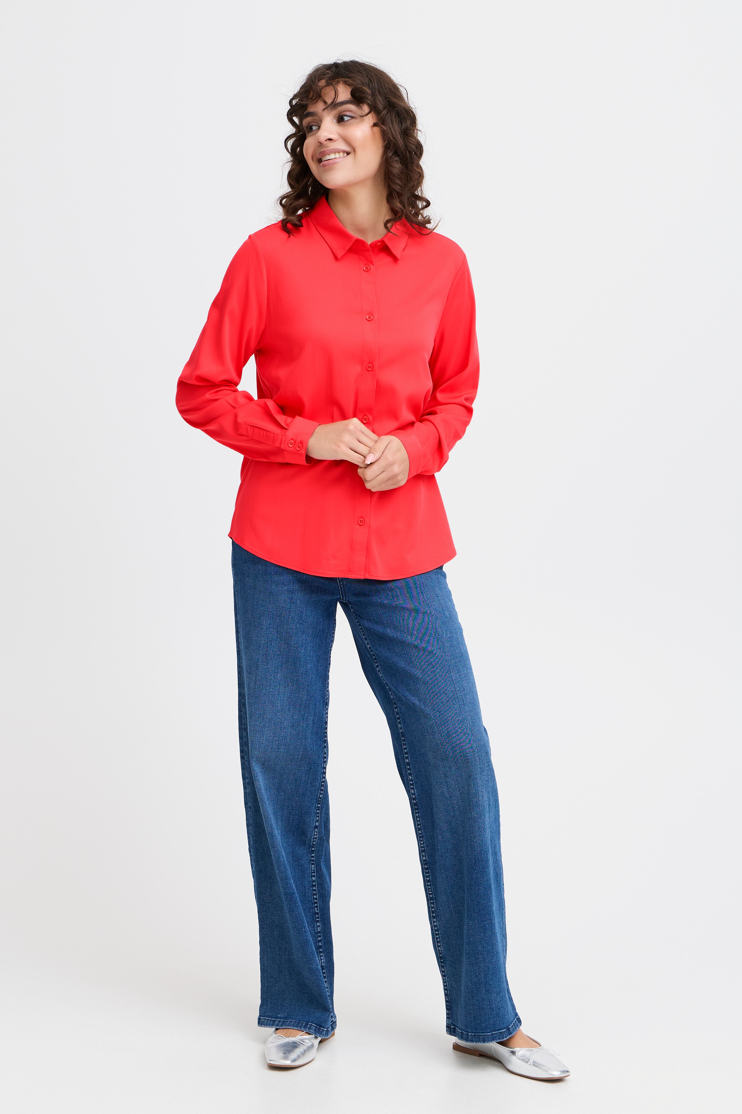 FRJUSTINA Hemd LOOKBOOK FRONT 20614070-171654
