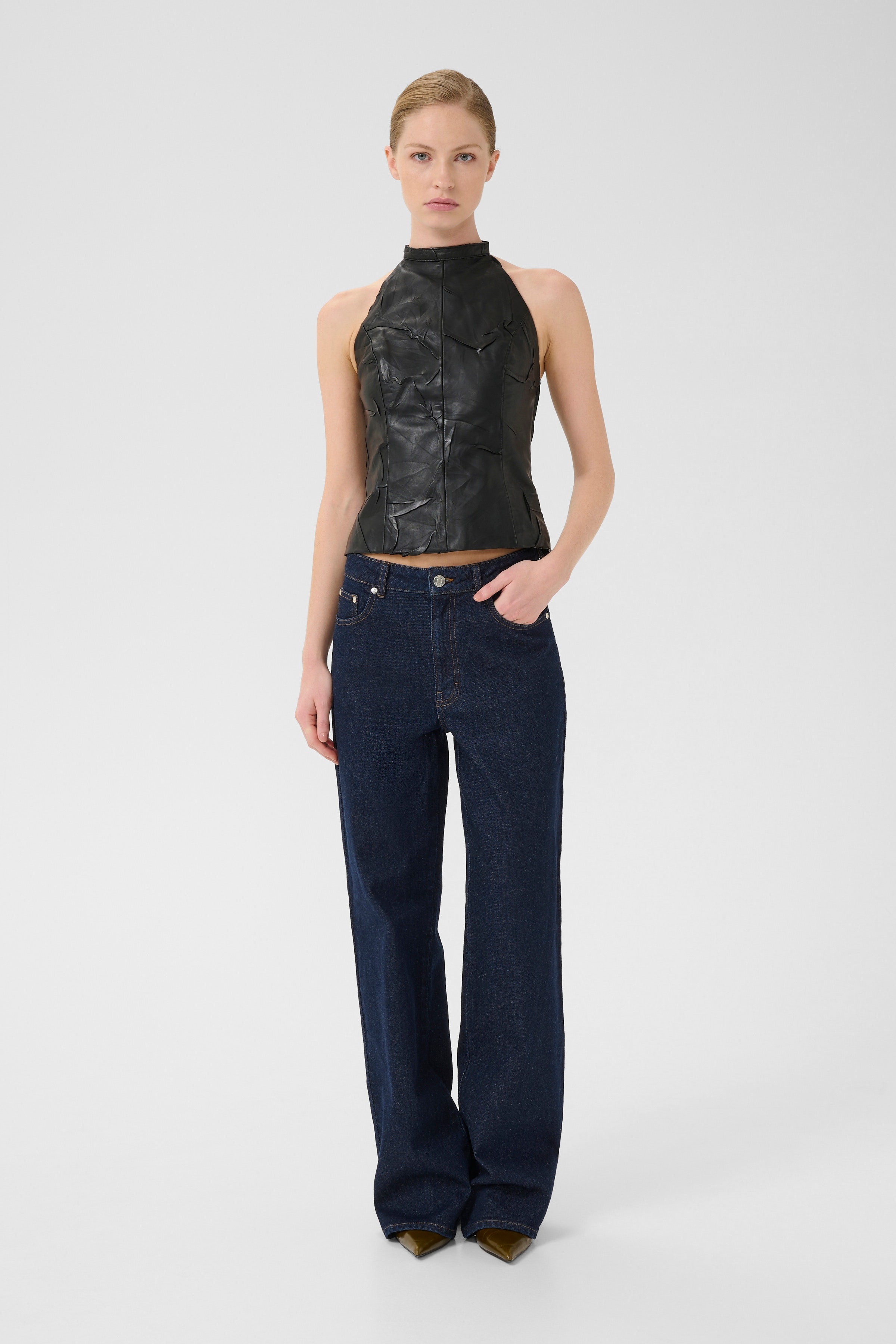 GZmadisan Leather top LOOKBOOK FRONT 10910732-100017