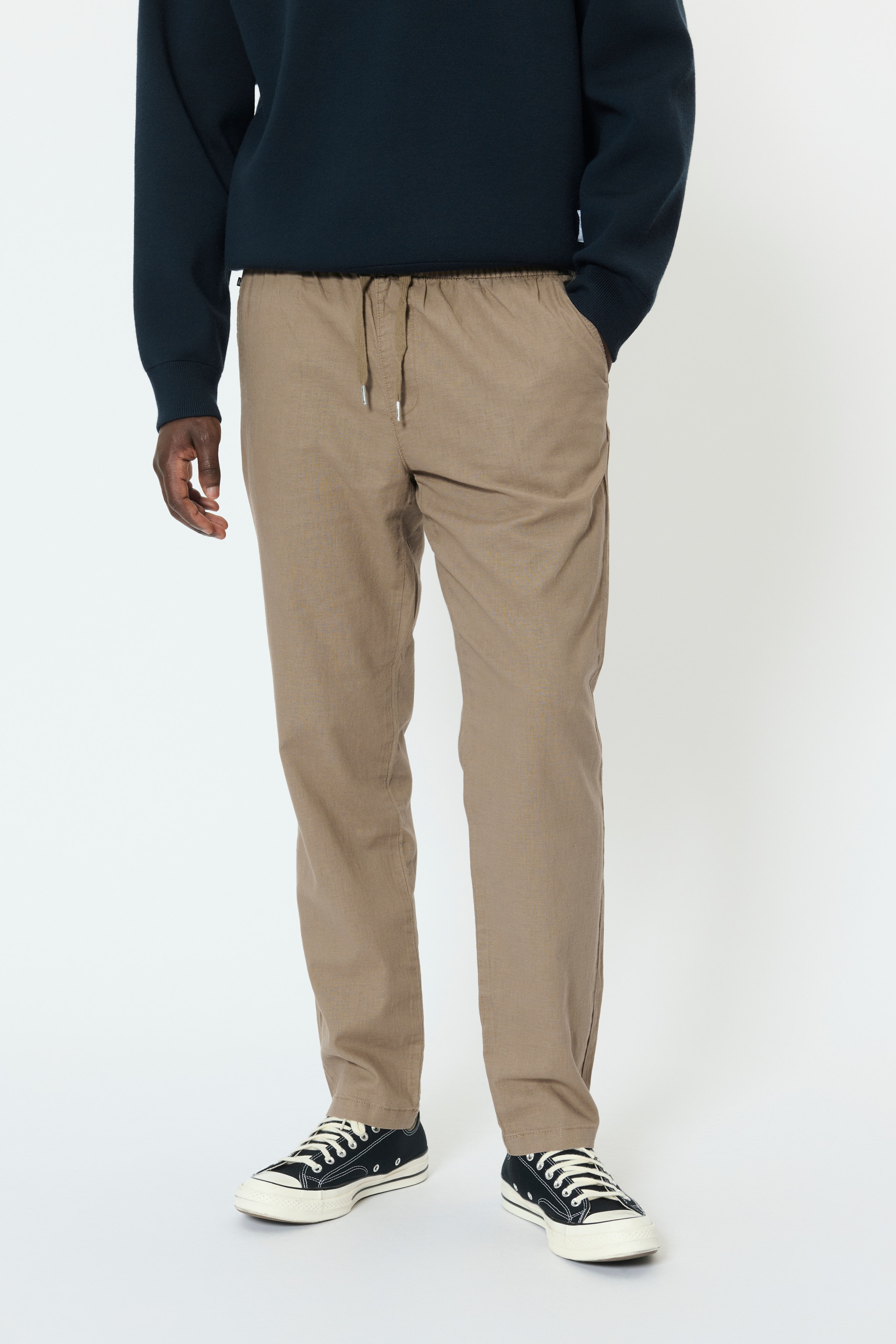 MAbarton Leinenhosen LOOKBOOK FRONT 30206031-181112