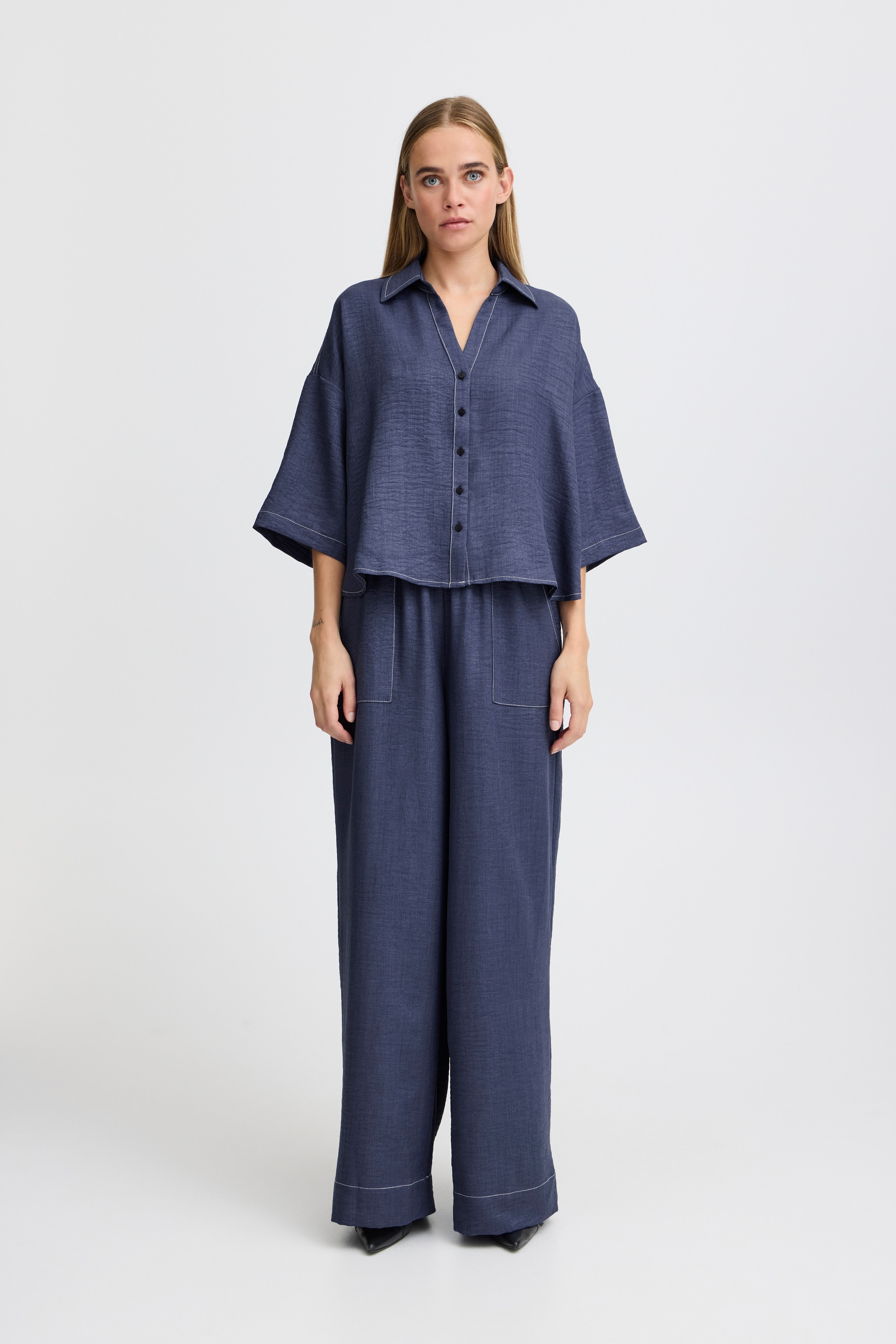 IXELSIE Hemd LOOKBOOK FRONT 20123574-174021