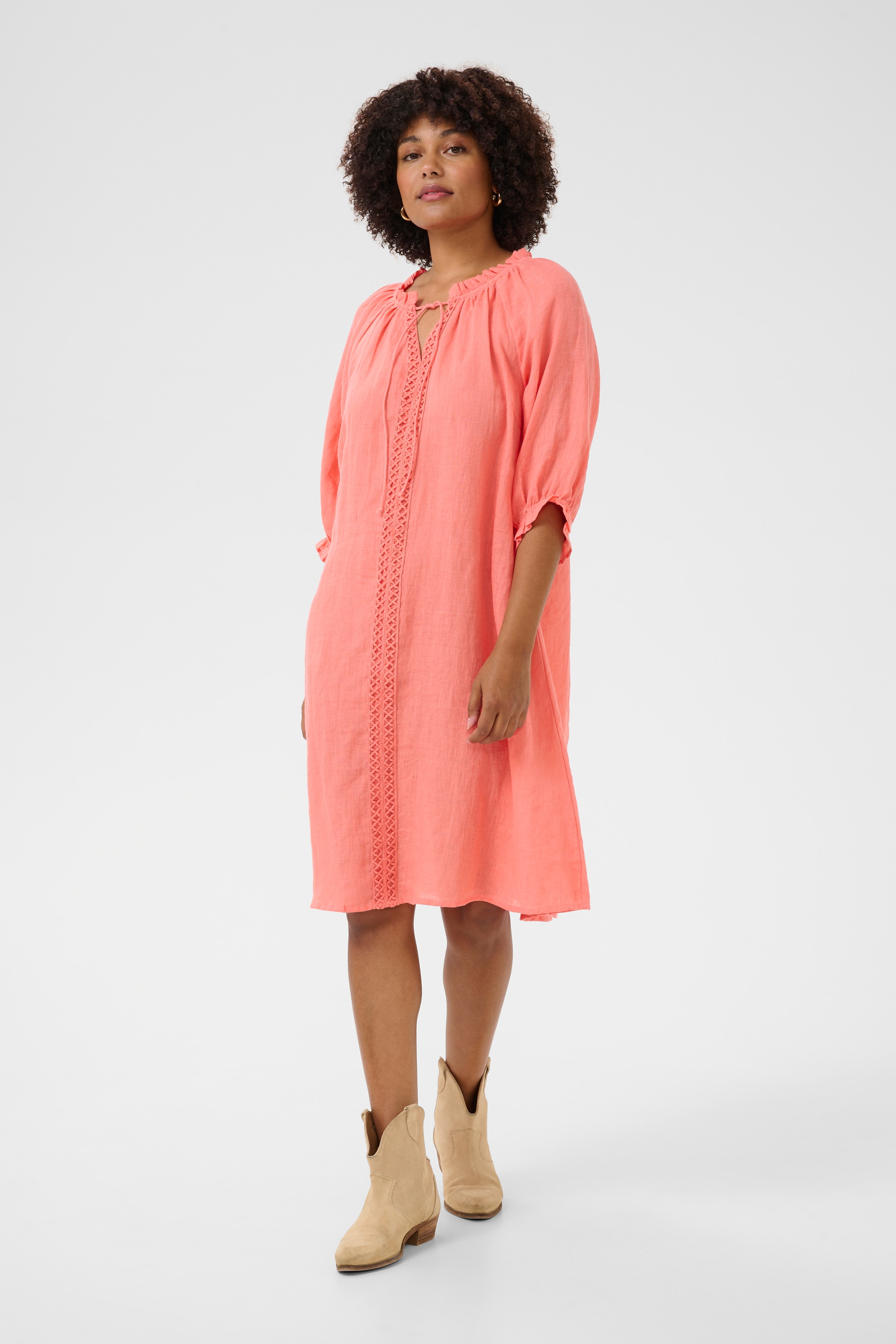 CRBellis Robe en Lin LOOKBOOK FRONT 10613470-171643