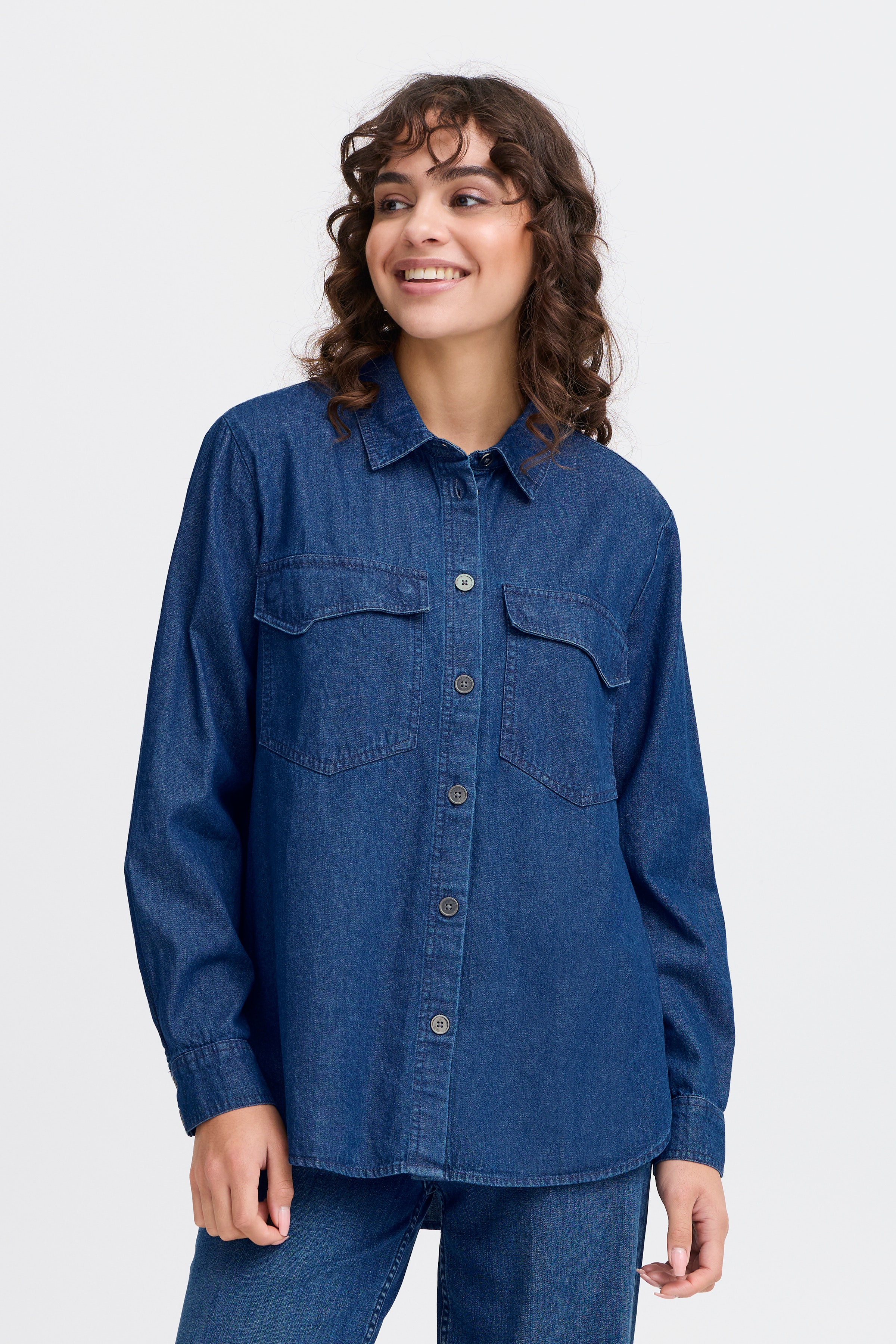 FRCELESTE Denim shirt LOOKBOOK FRONT 20615315-200389