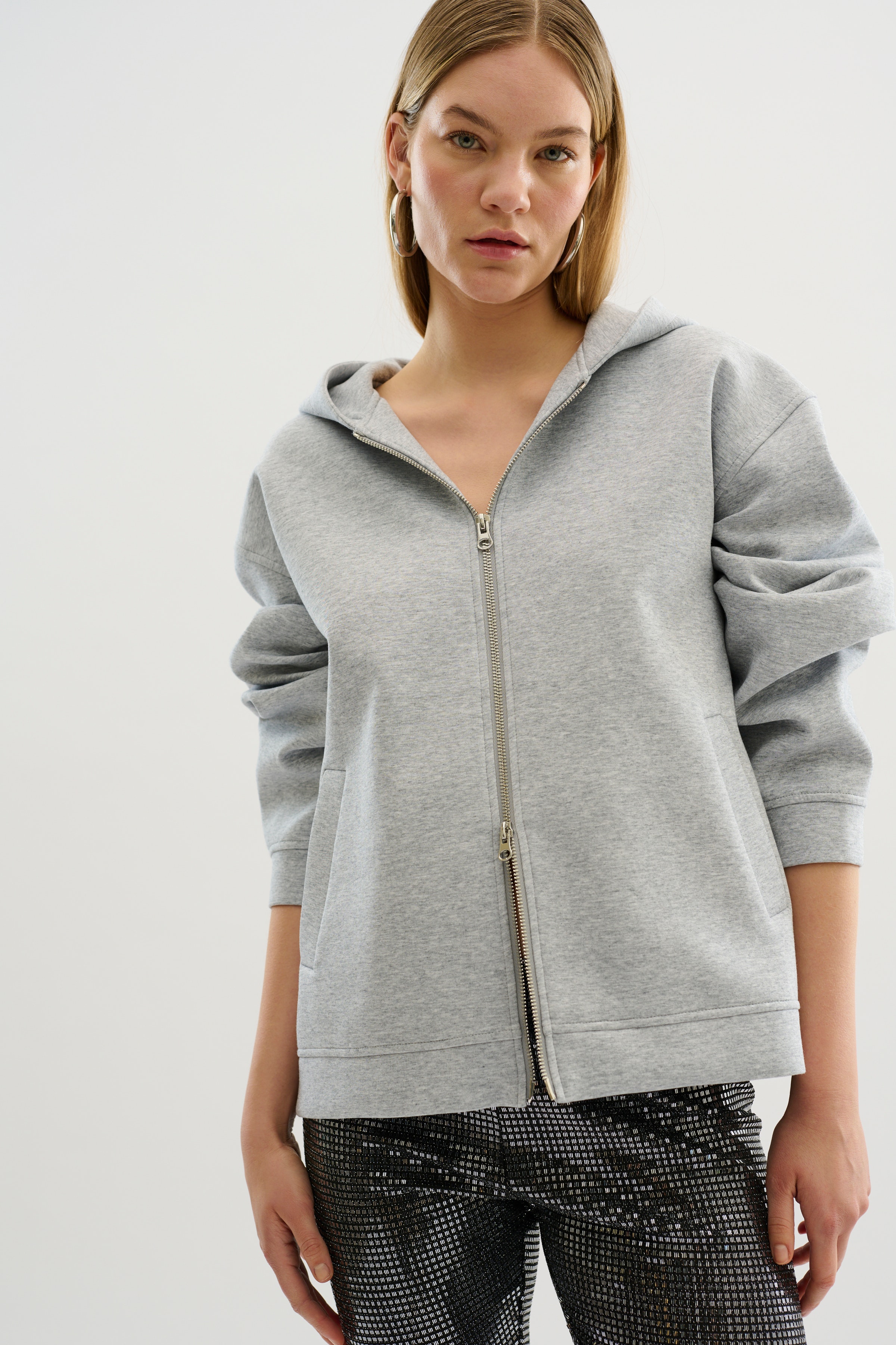 KBSys Hoodie med glidelås LOOKBOOK FRONT 10105336-103702