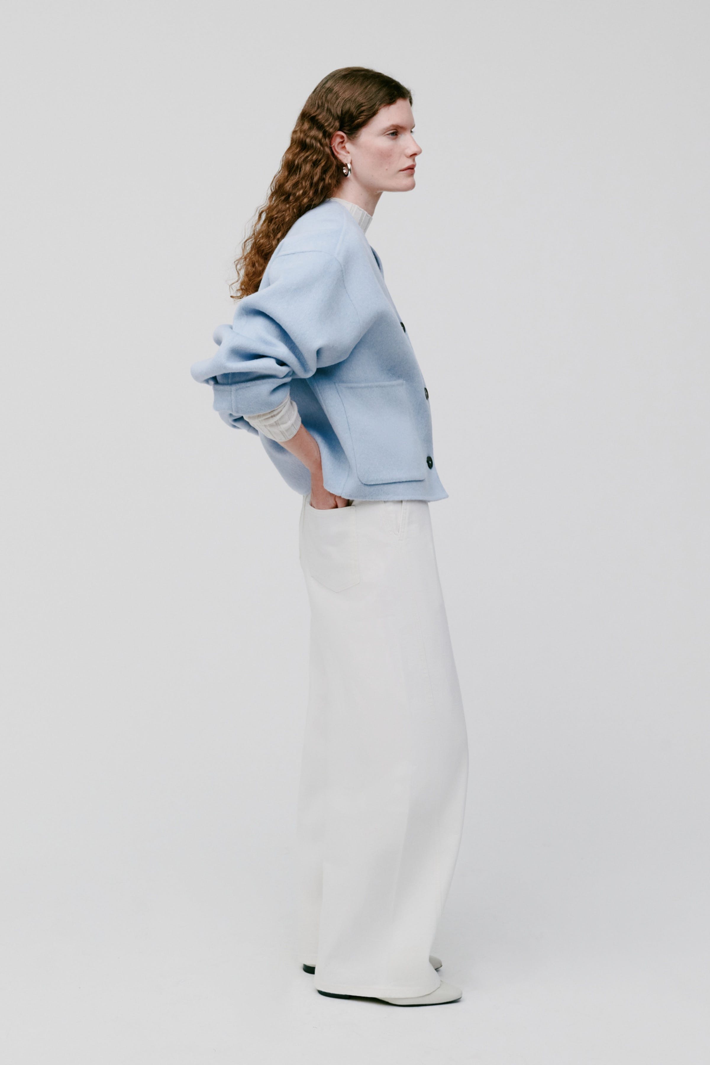 JENEVA Kåpe LOOKBOOK FRONT 30600773-BL833