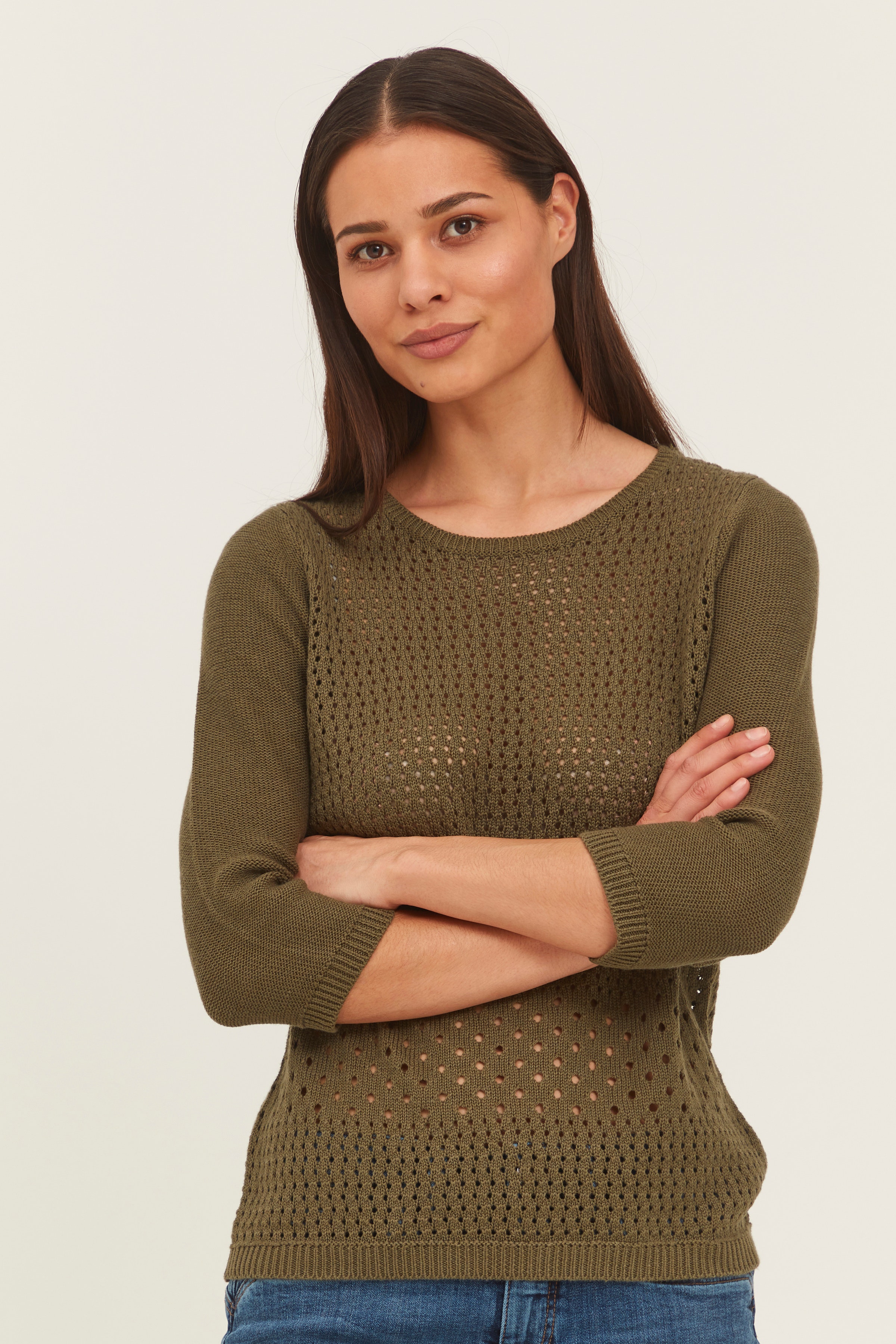 Stickad pullover LOOKBOOK FRONT 20609216-180515
