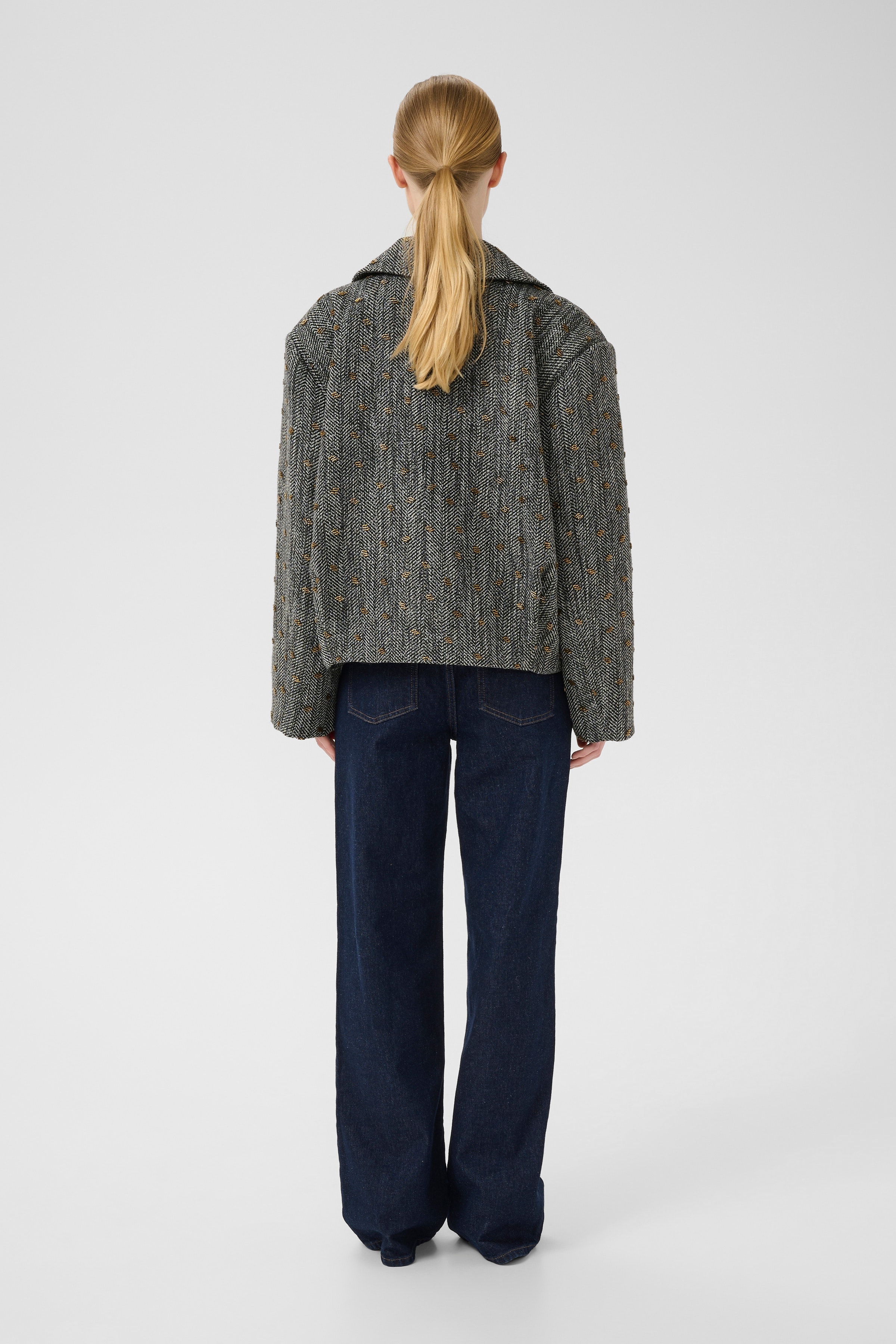 GZriva Blazer LOOKBOOK BACK 10910714-107732