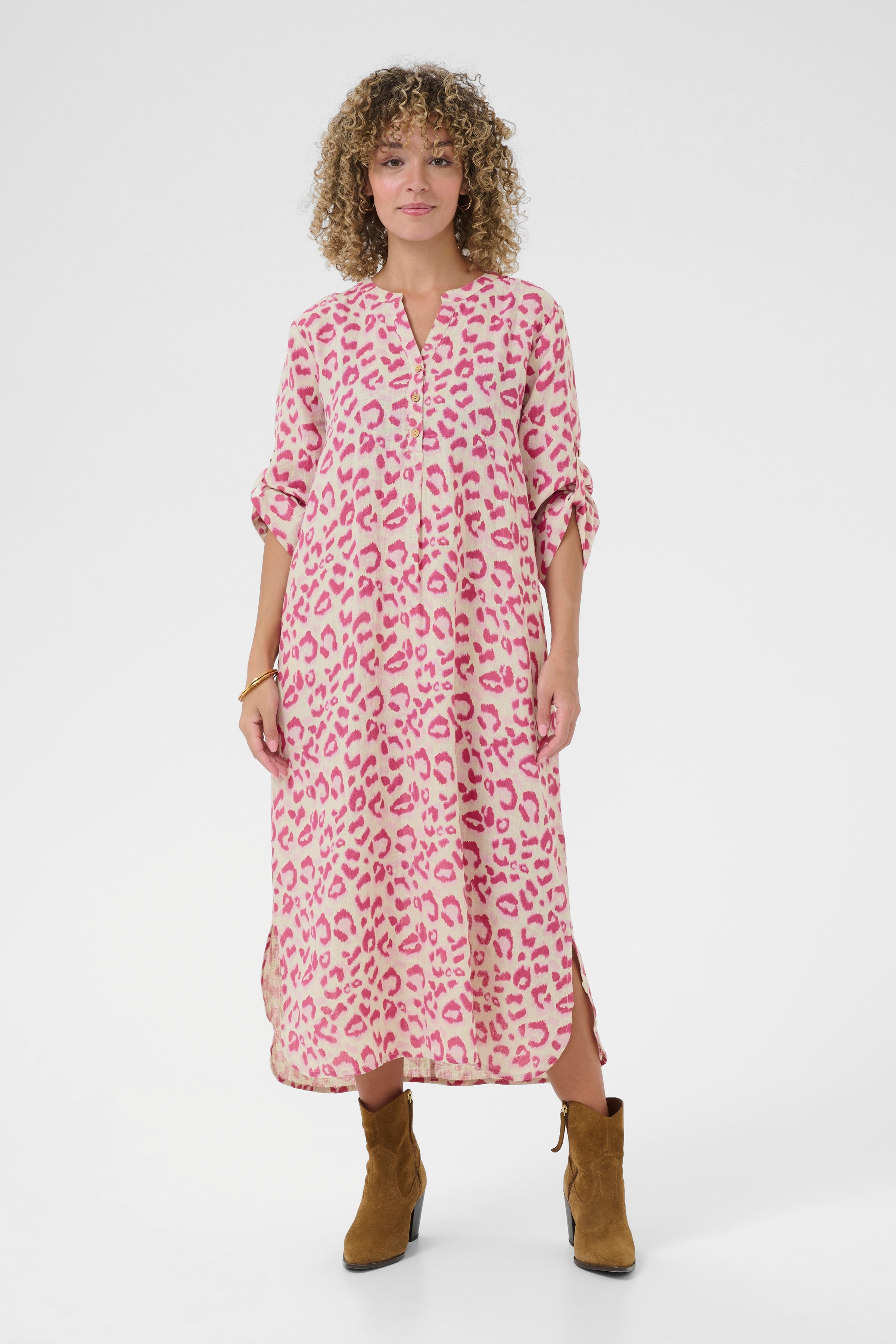 CRBellis Leinenkleid LOOKBOOK FRONT 10611577-107845