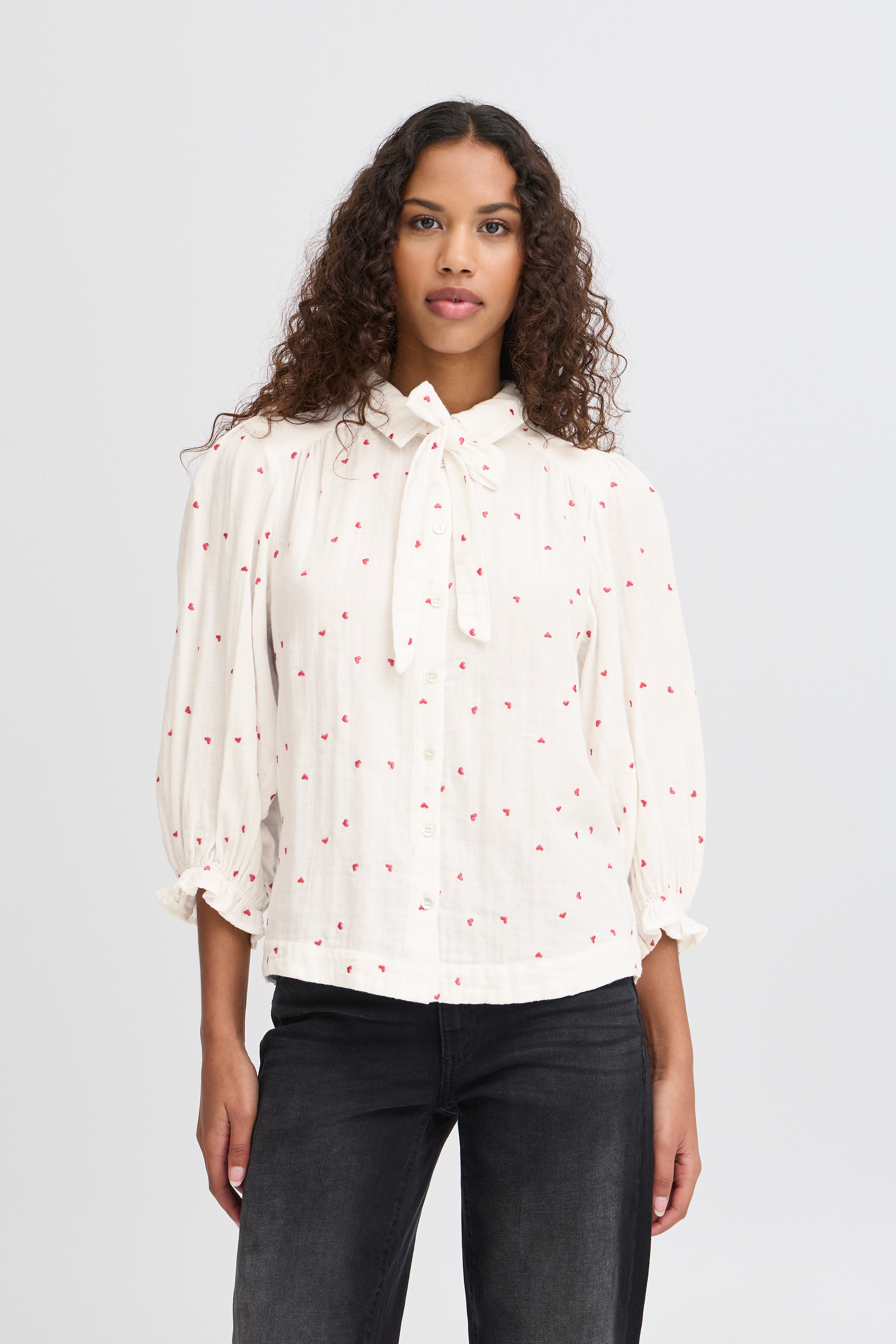 Blouse met lange mouwen LOOKBOOK FRONT 20122466-110602