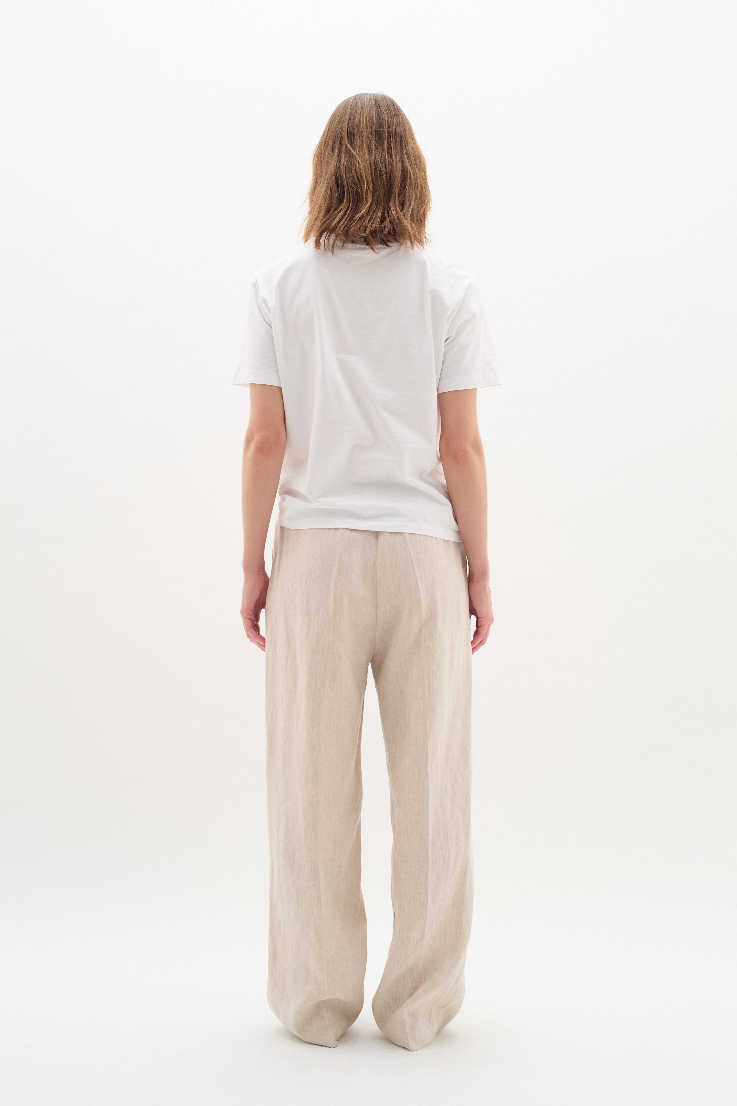 XiniaIW Linnen Trousers LOOKBOOK BACK 30109322-1304031