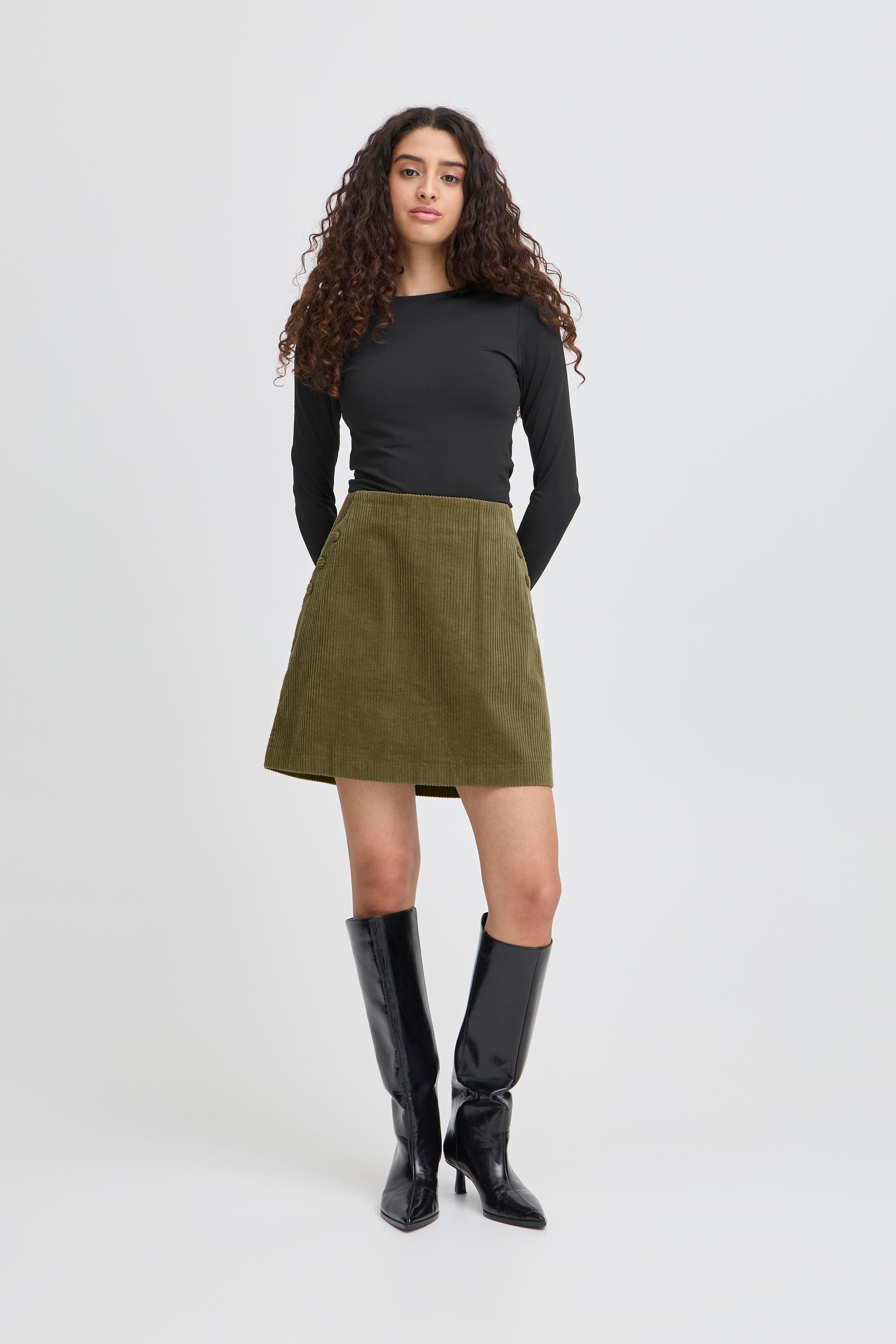 IHFOCARO Skjørt LOOKBOOK FRONT 20124120-170517