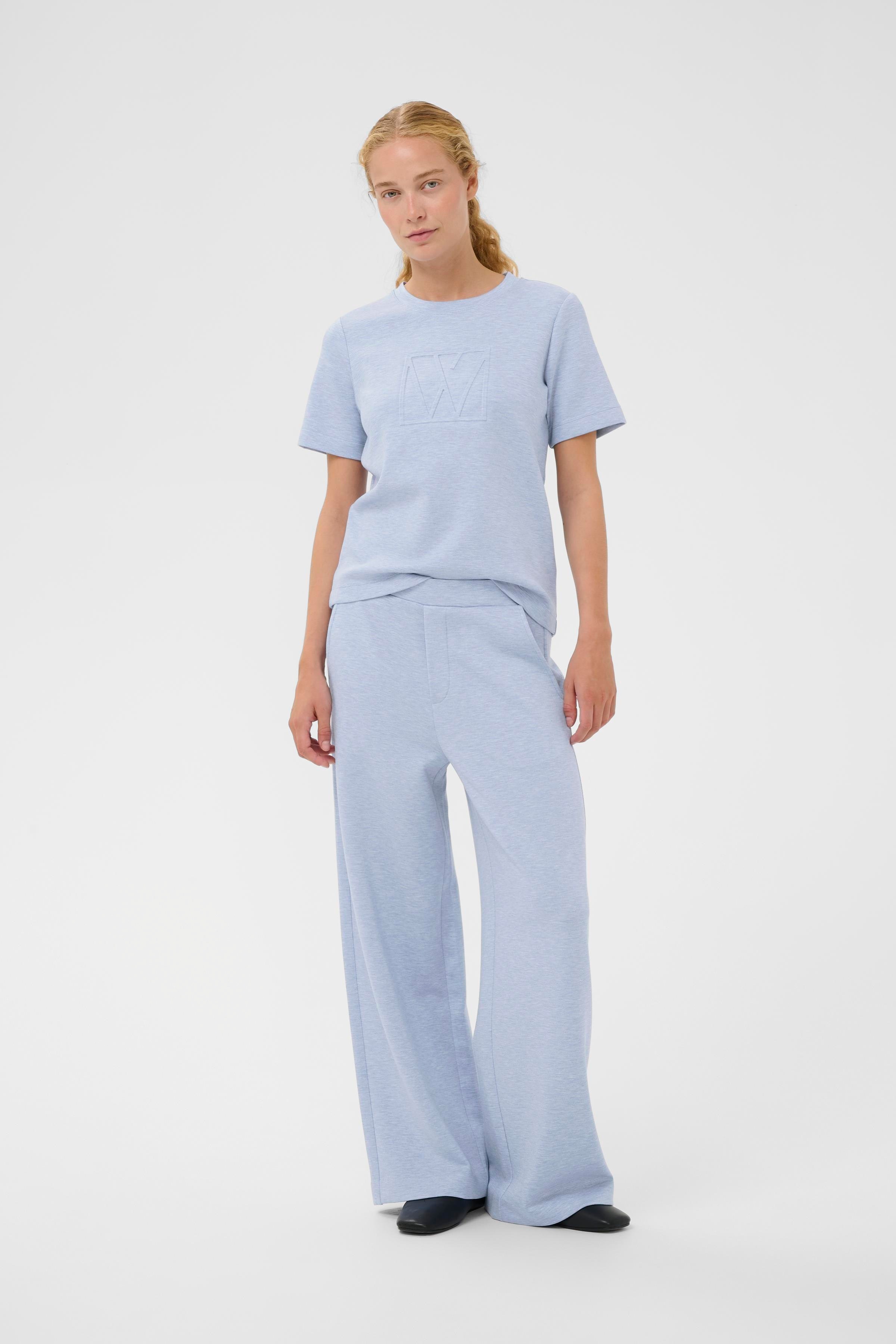 GincetteIW Melange Trousers LOOKBOOK FRONT 30110741-1640221