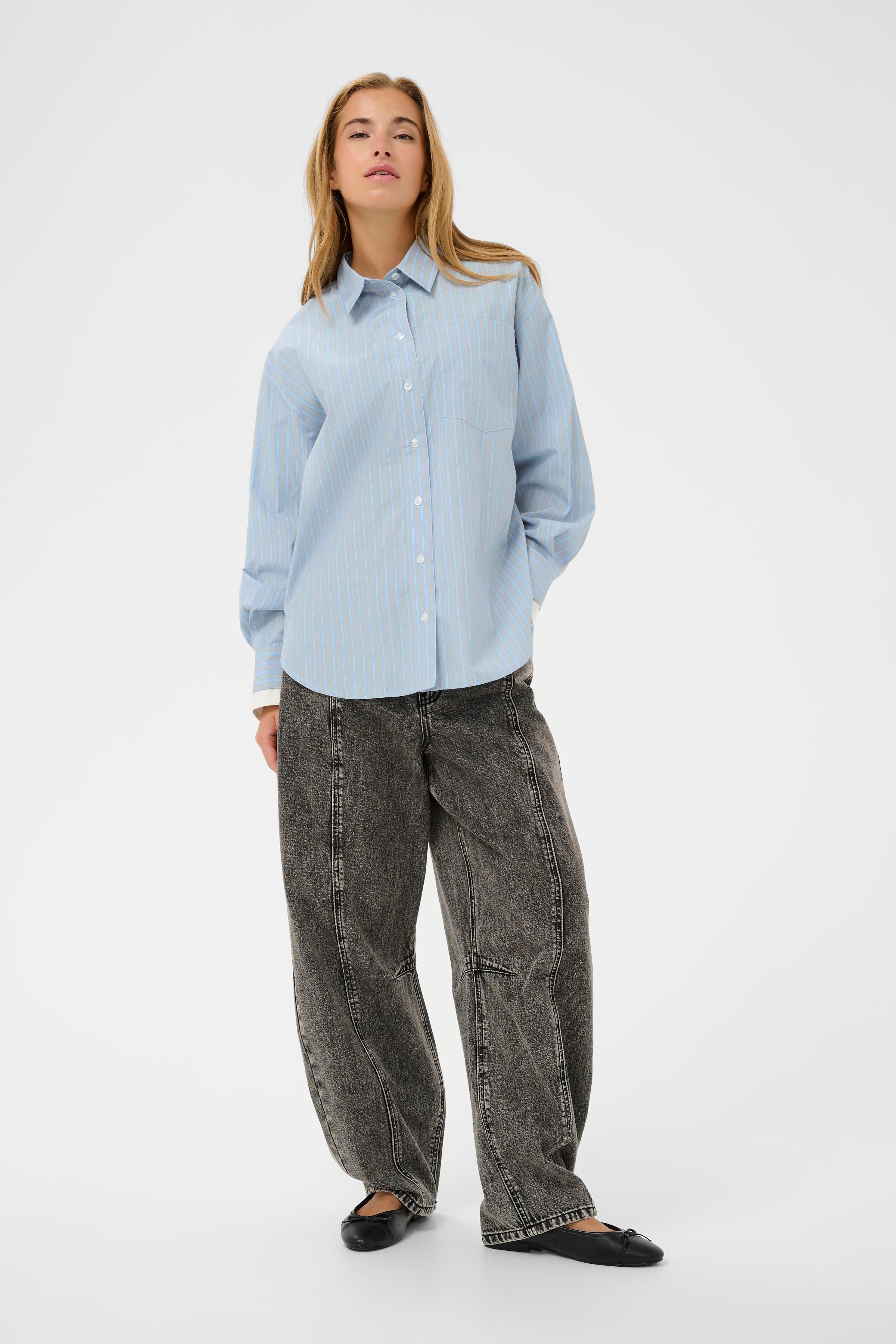 KAlevia Skjorte LOOKBOOK FRONT 10511099-108835