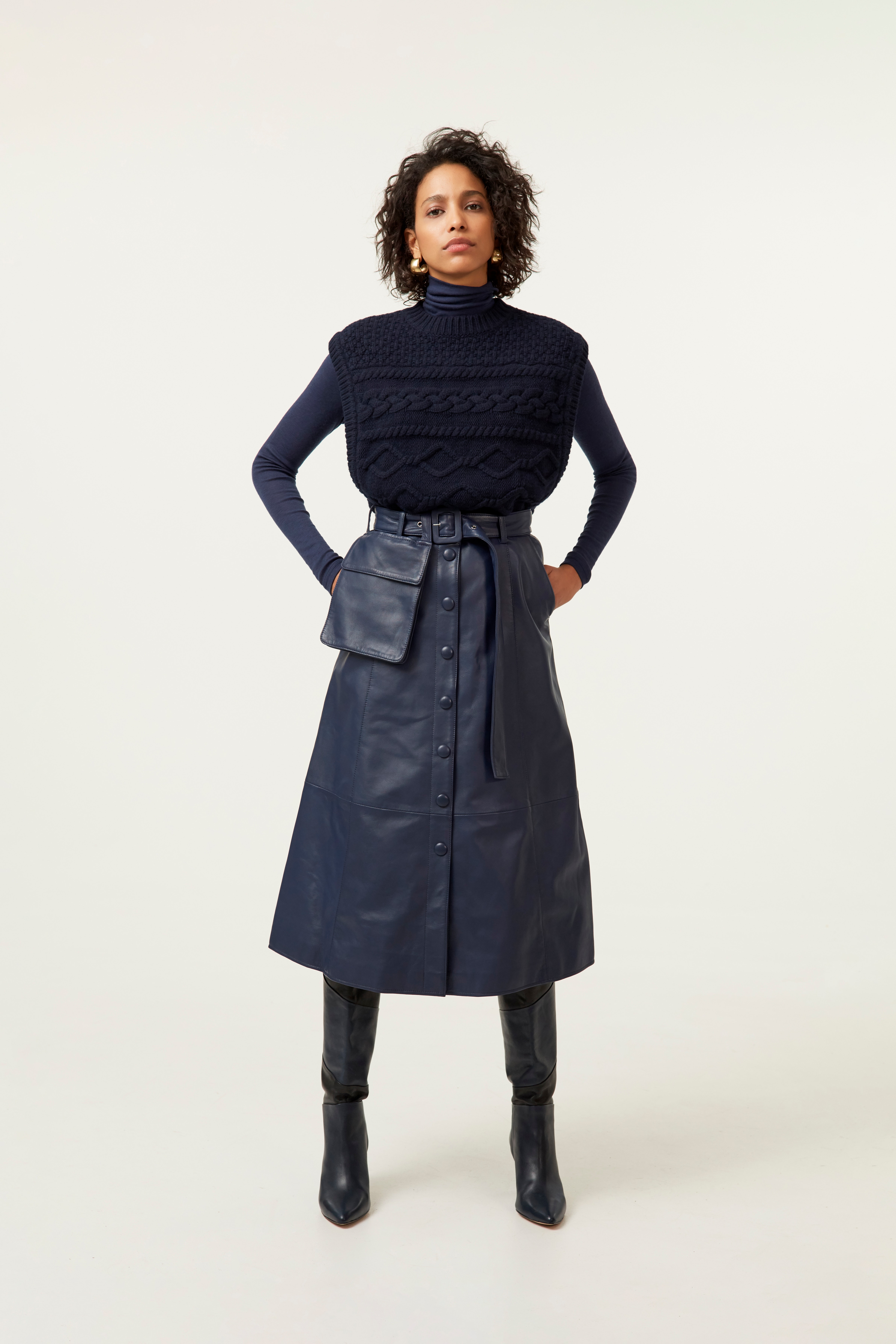 FallynGZ Skindnederdel LOOKBOOK FRONT 10904722-193920