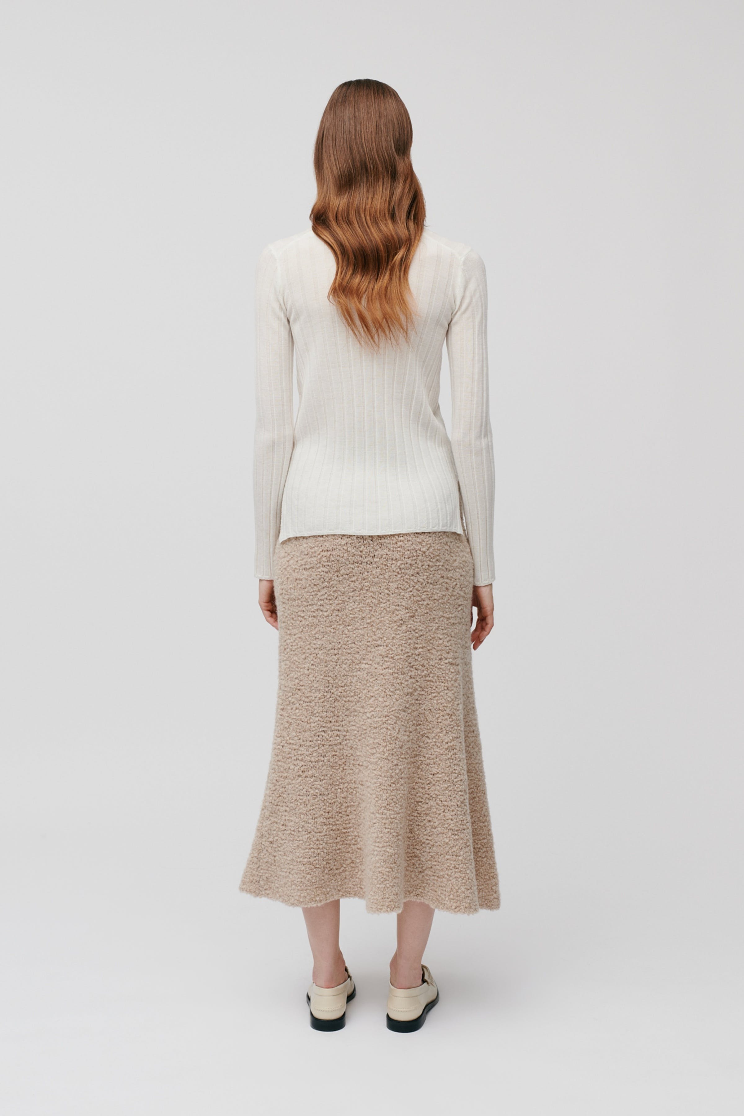 KRISTYN Skjørt LOOKBOOK BACK 30600383-BE453