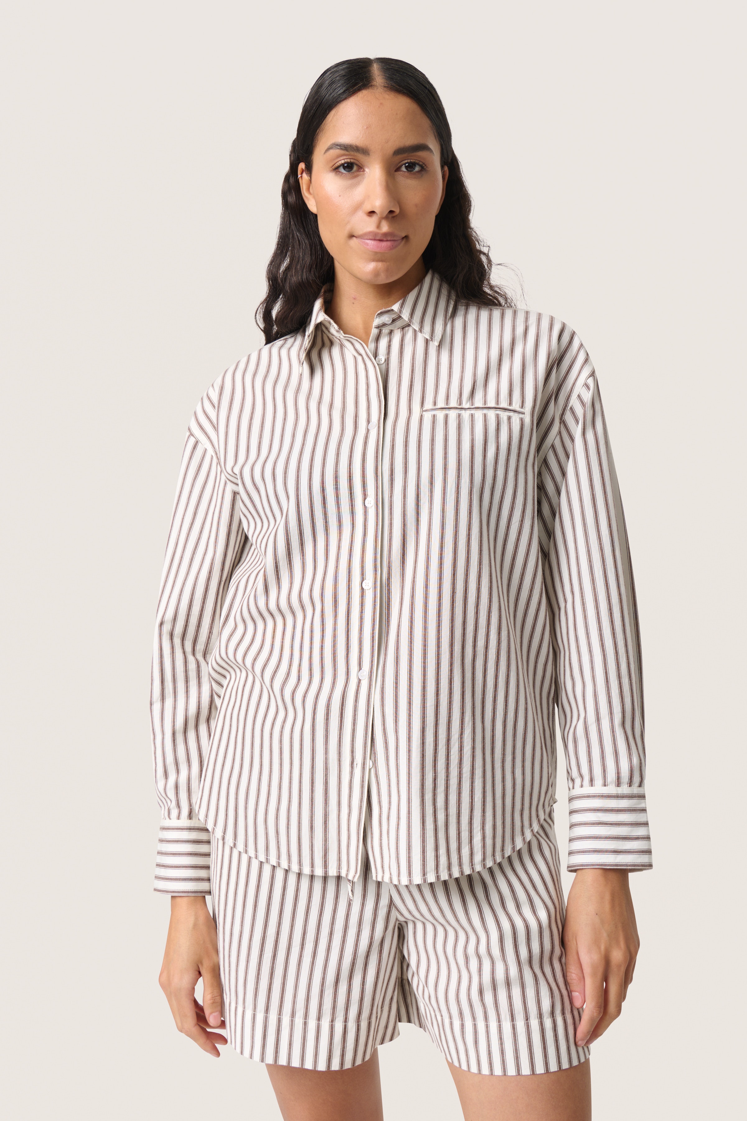 SLMunevo Skjorte LOOKBOOK FRONT 30408624-304136