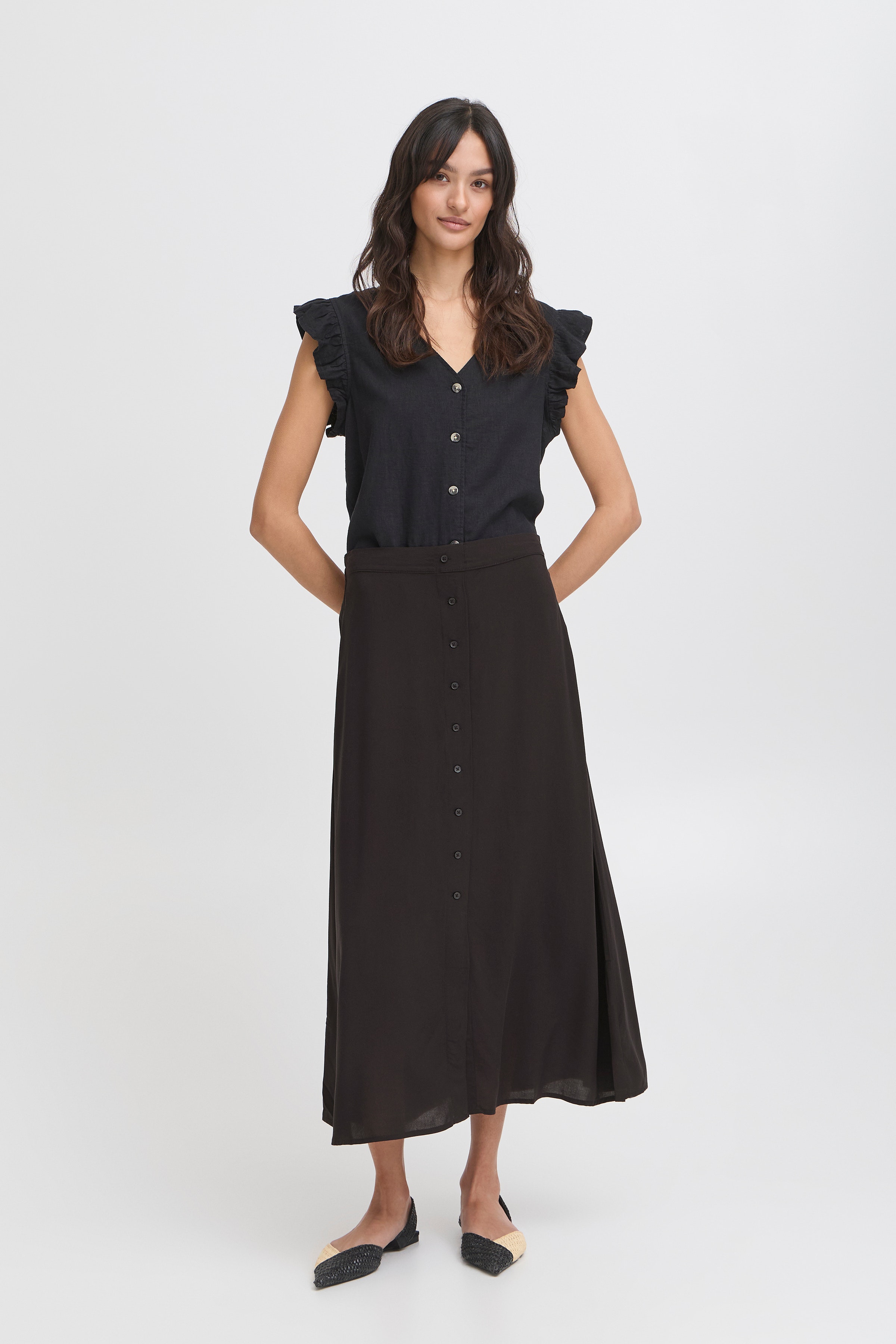 BYMMJOELLA Skjørt LOOKBOOK FRONT 20816524-200451