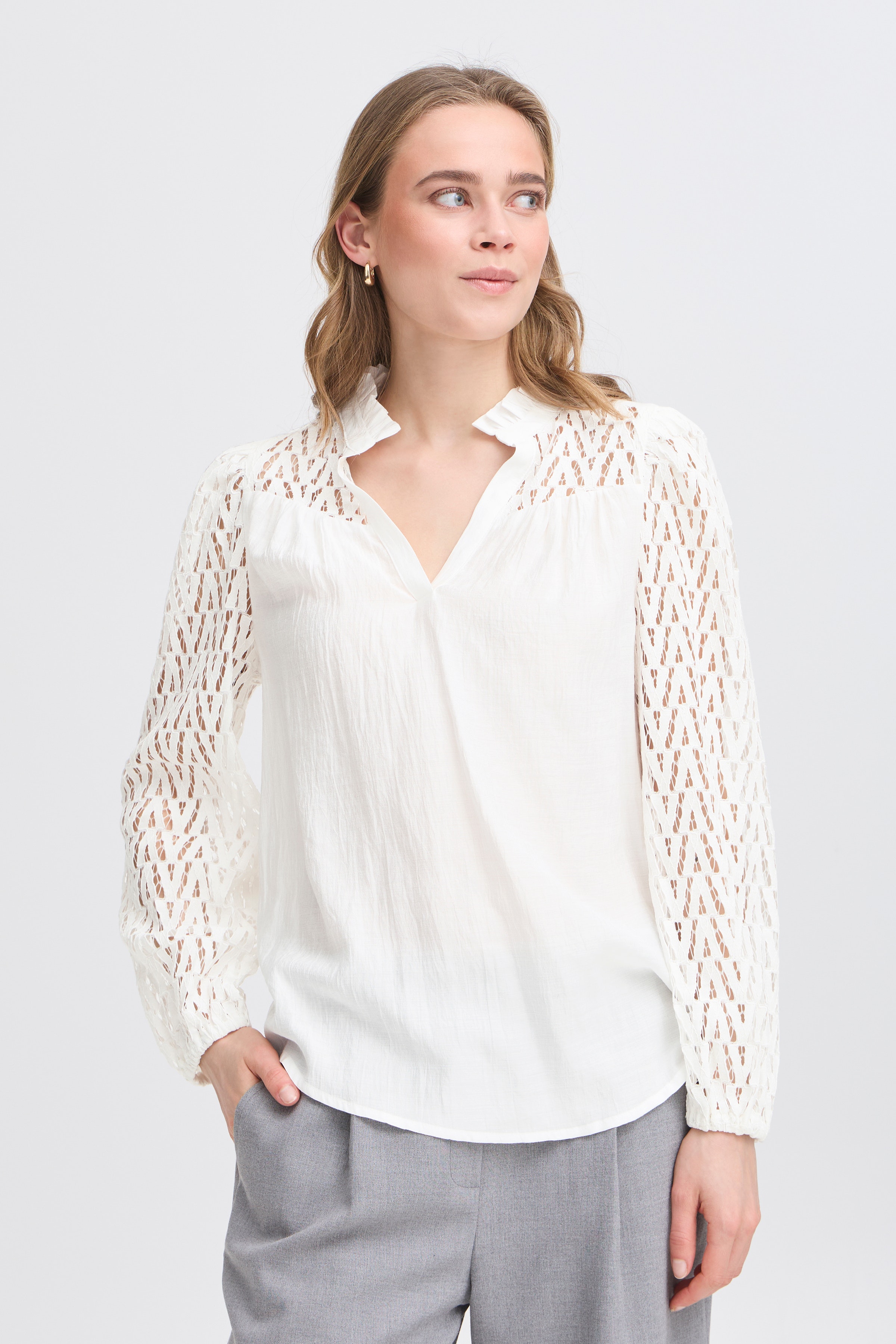 FRBESS Blouse LOOKBOOK FRONT 20616031-114800