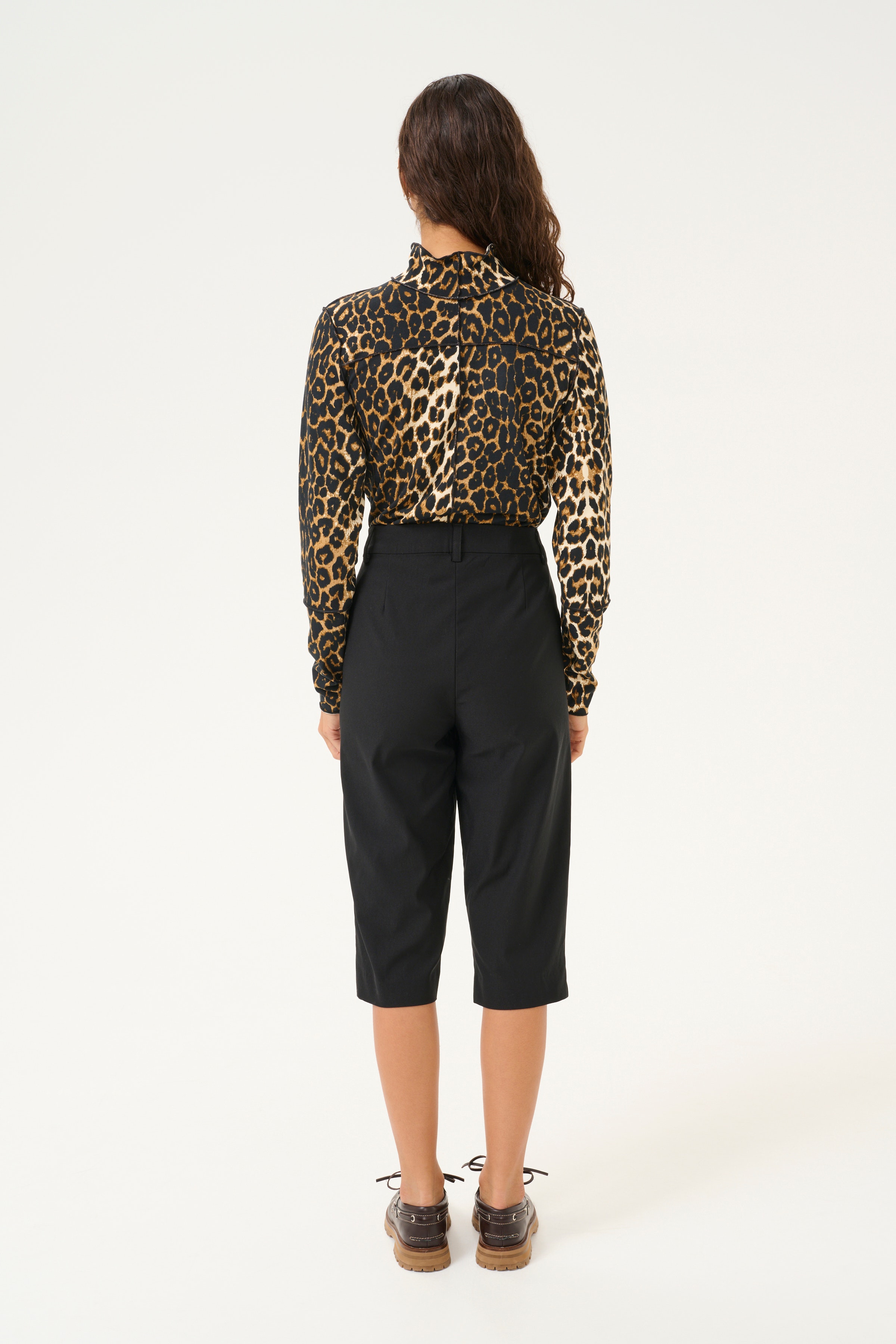 KBPavie Leopard Bluse LOOKBOOK BACK 10105472-181048