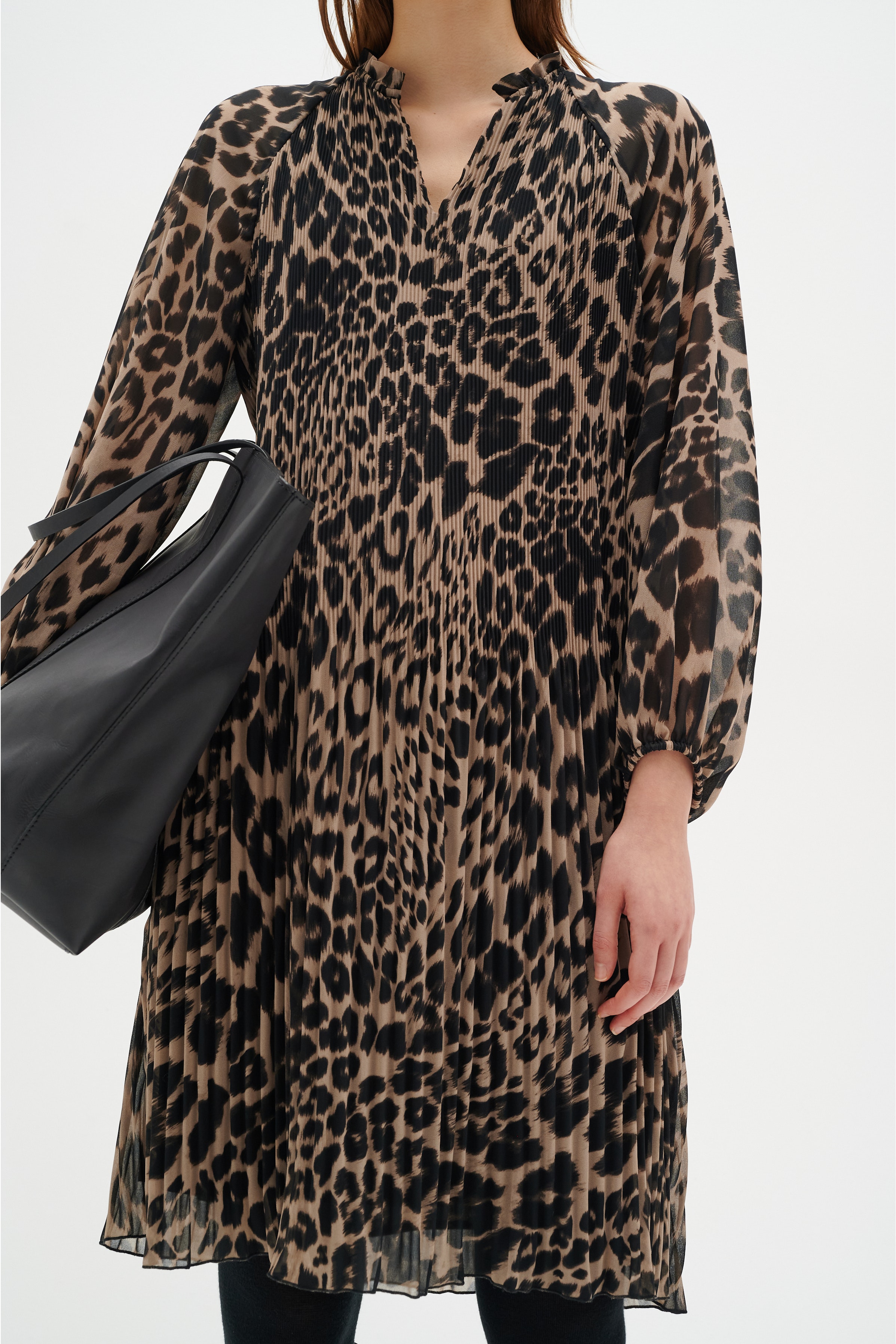 NesdraIW leopard print Kjole LOOKBOOK FRONT 30108690-302348