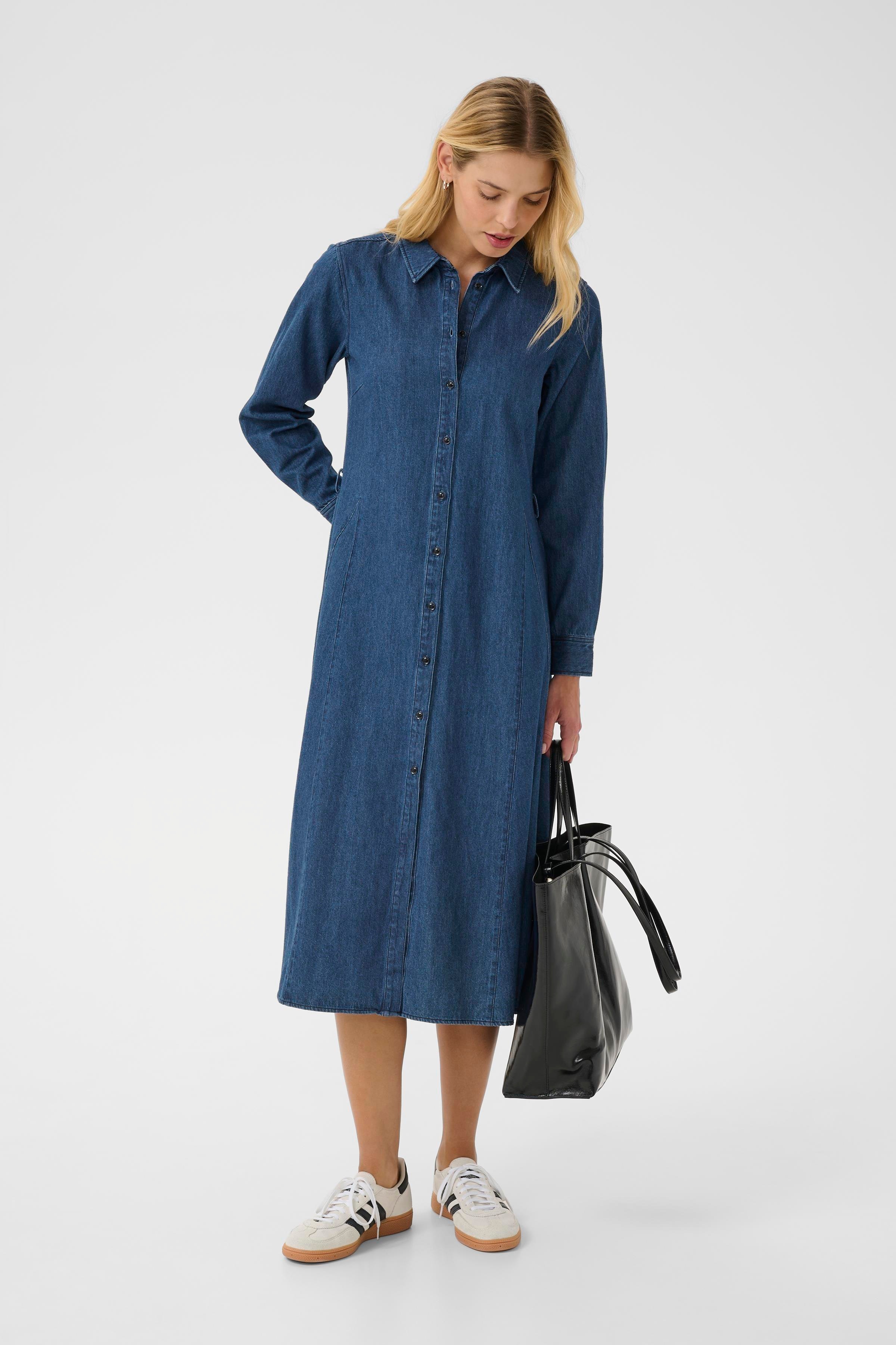 EsilyasPW Denimkjole LOOKBOOK FRONT 30309963-300157