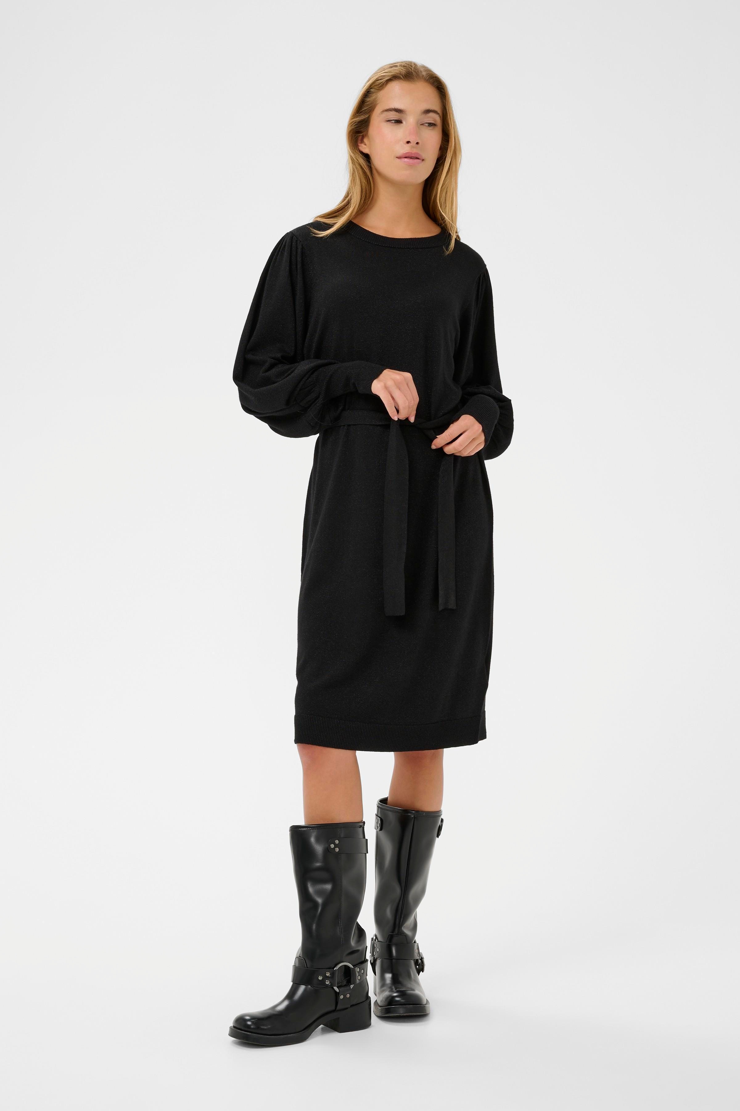 KAregina Glitzer Strickkleid LOOKBOOK FRONT 10511017-100121