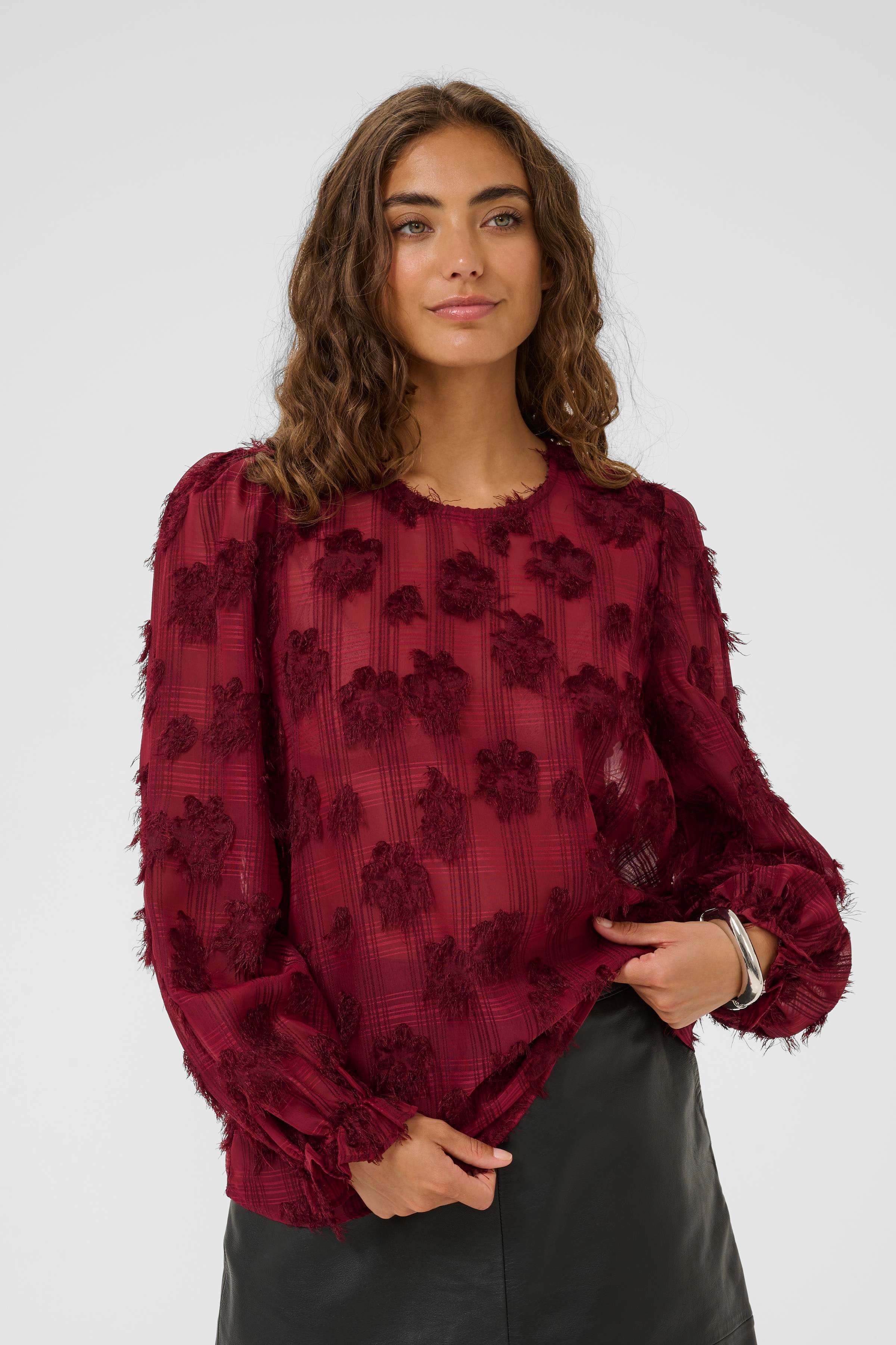 CUbeannie Bluse LOOKBOOK FRONT 50112563-191522