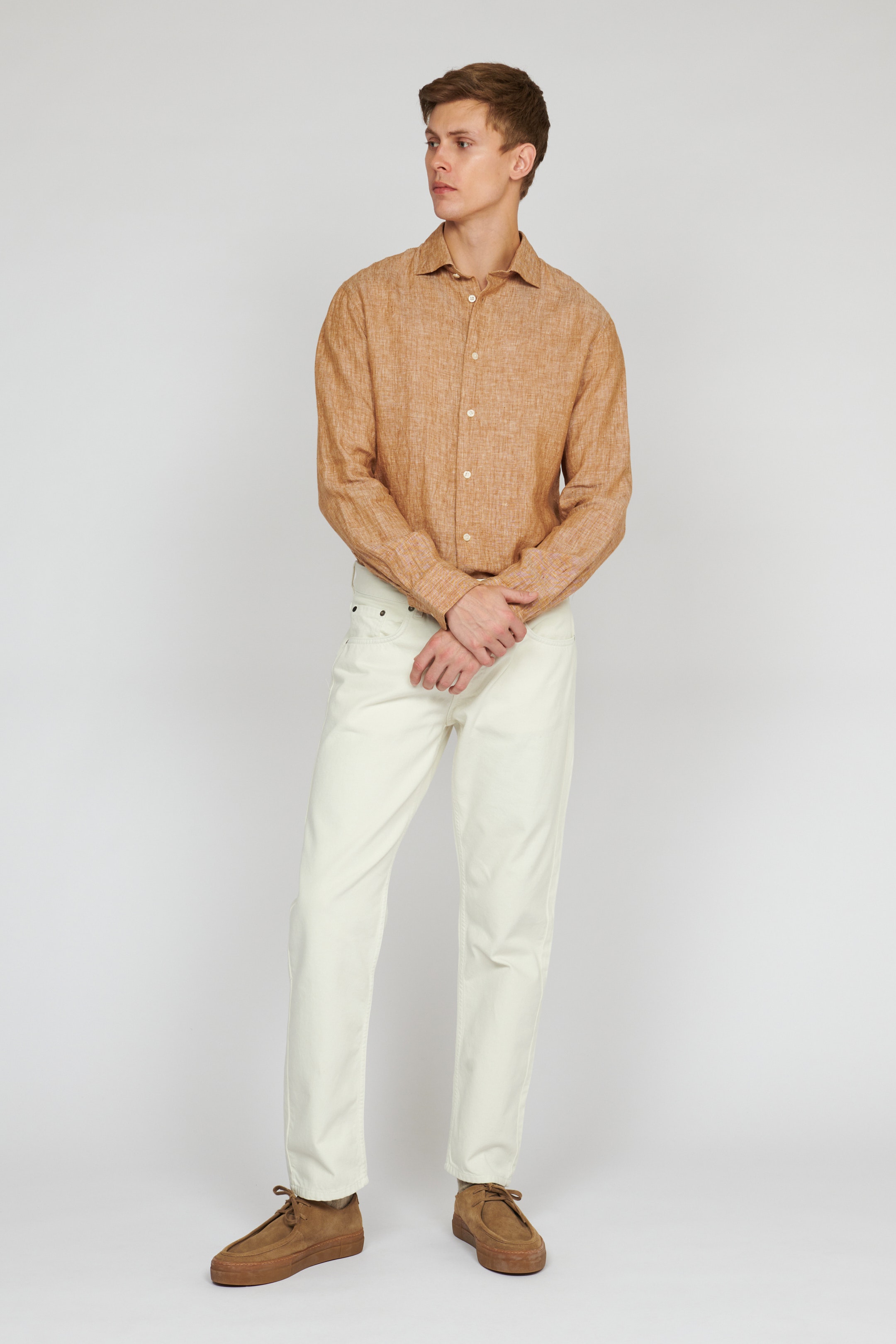 MAmarc linen shirt LOOKBOOK FRONT 30205841-171128