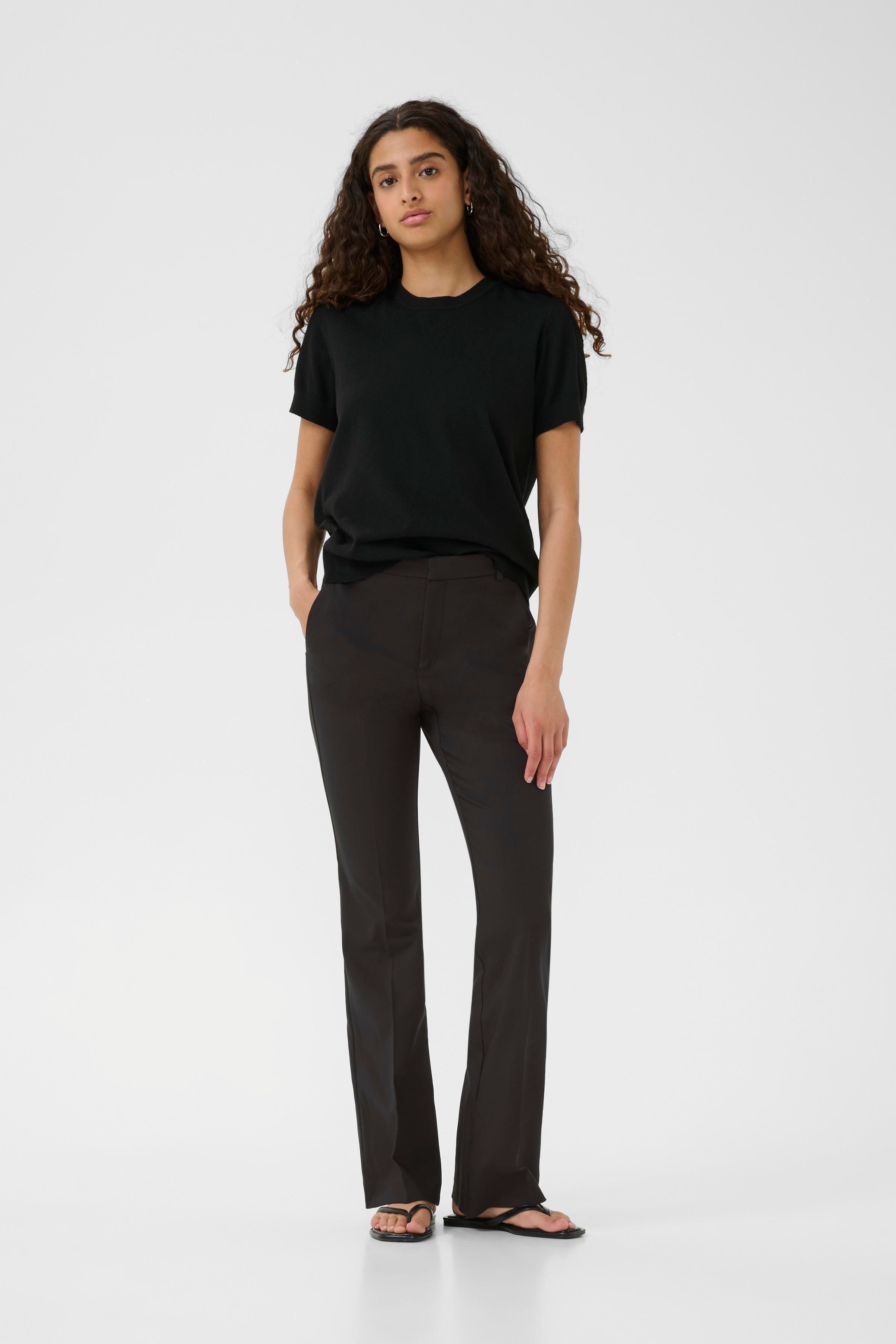 ZellaIW Bootcut Bukser LOOKBOOK FRONT 30105364-10050