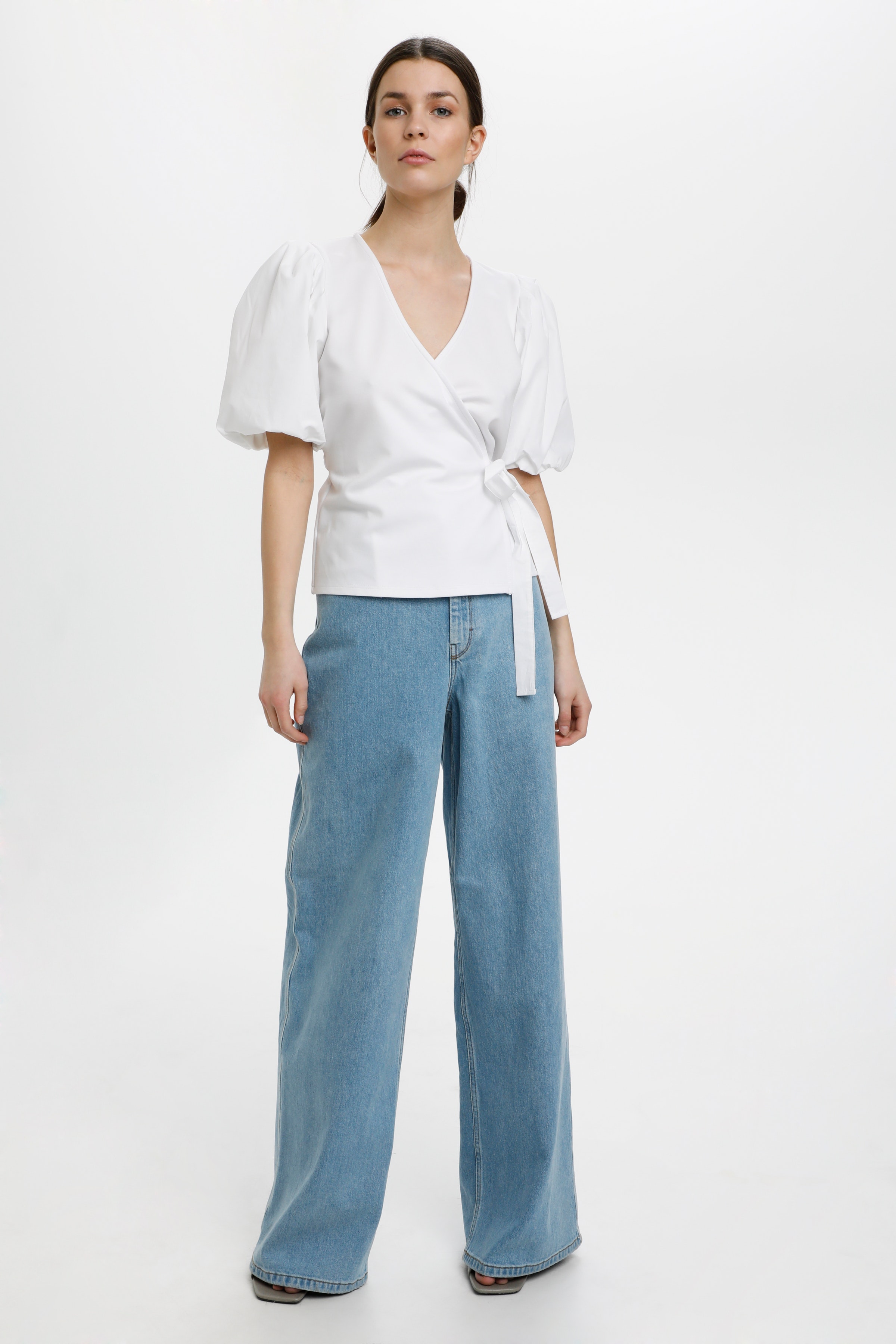 NemaGZ Kortermet bluse LOOKBOOK FRONT 10905642-110601