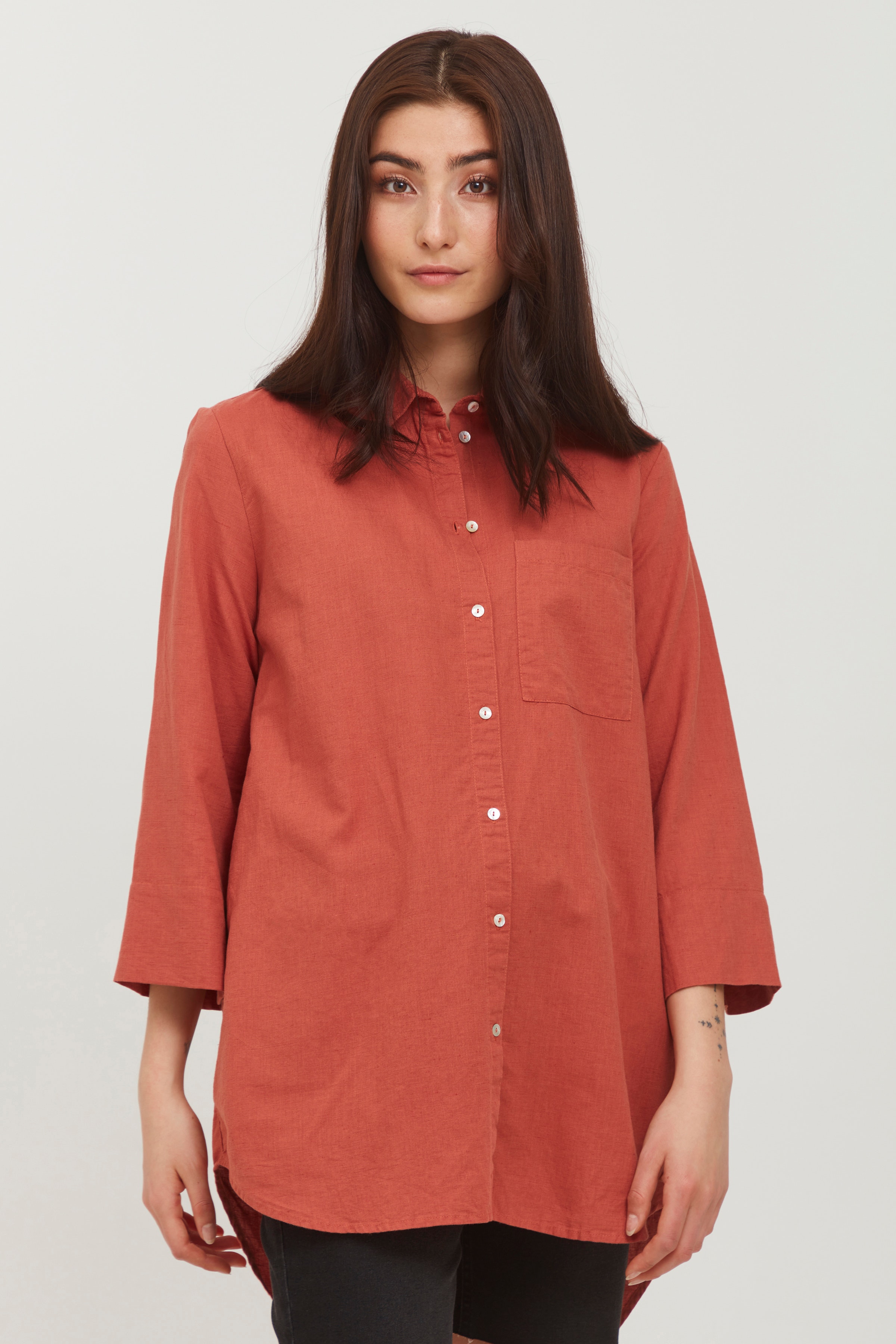 Langermet skjorte LOOKBOOK FRONT 20809685-181434