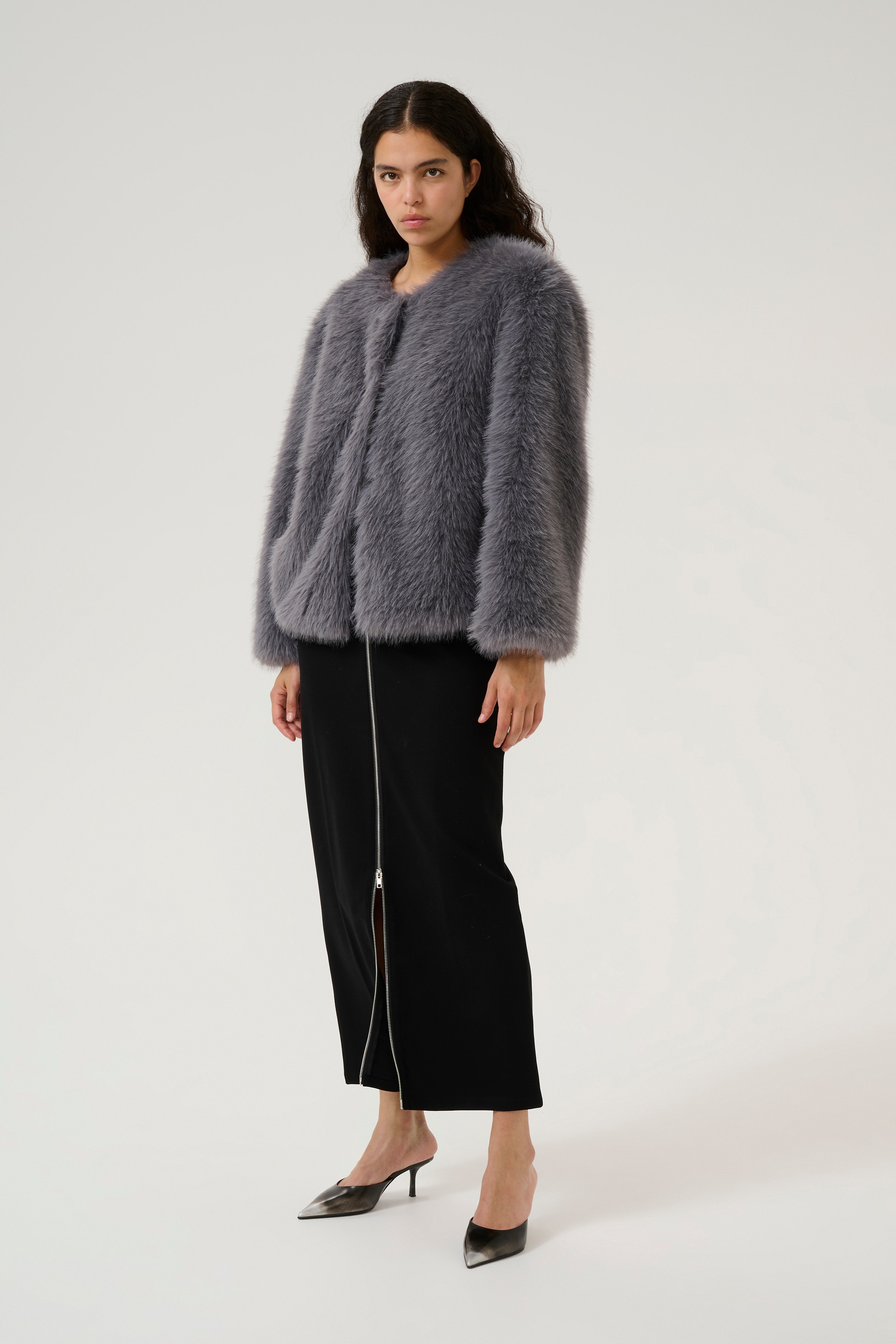 KBSerenity Faux Fur jacket LOOKBOOK FRONT 10105337-185206