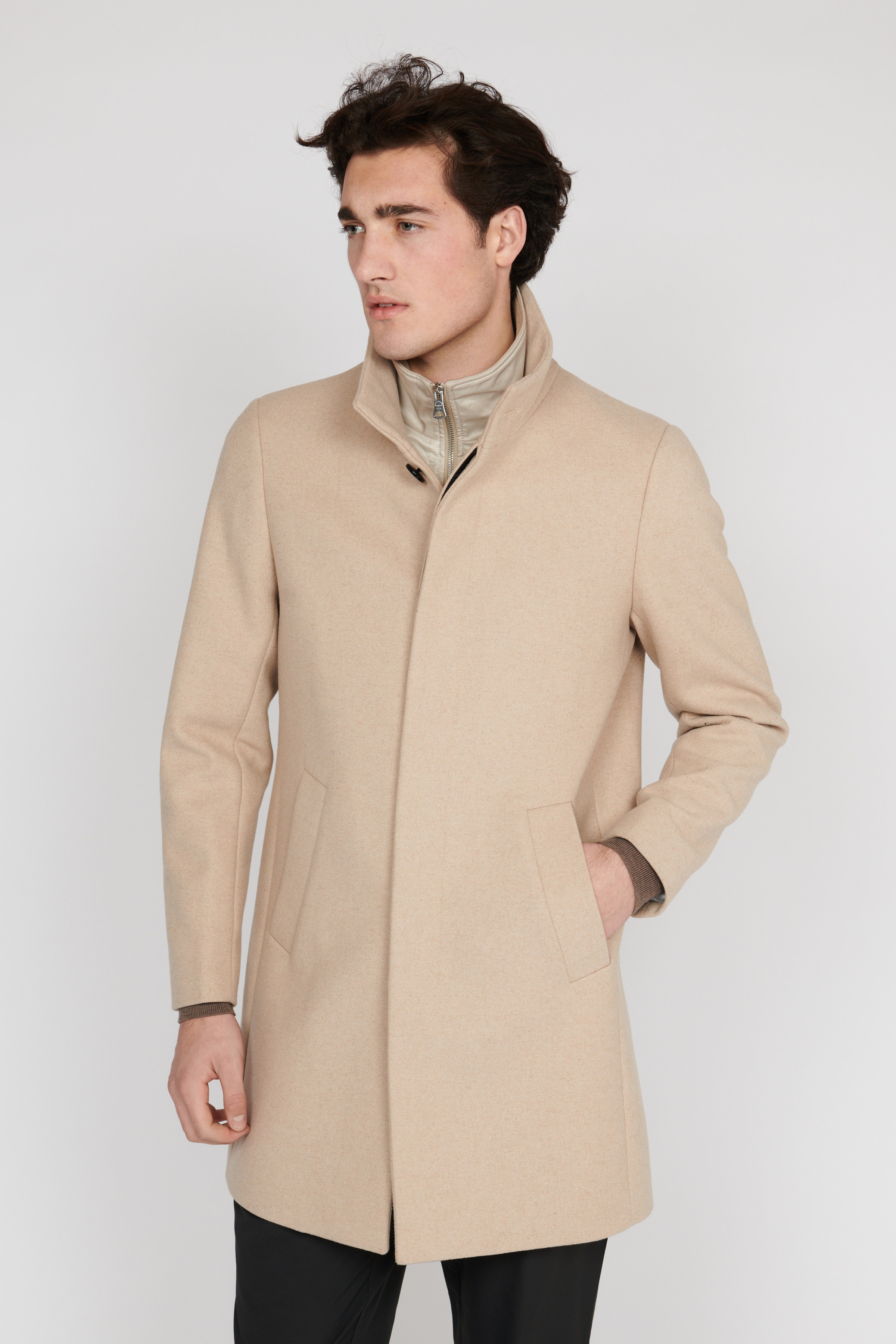 Harvey Uldfrakke LOOKBOOK BACK 30203845-161105