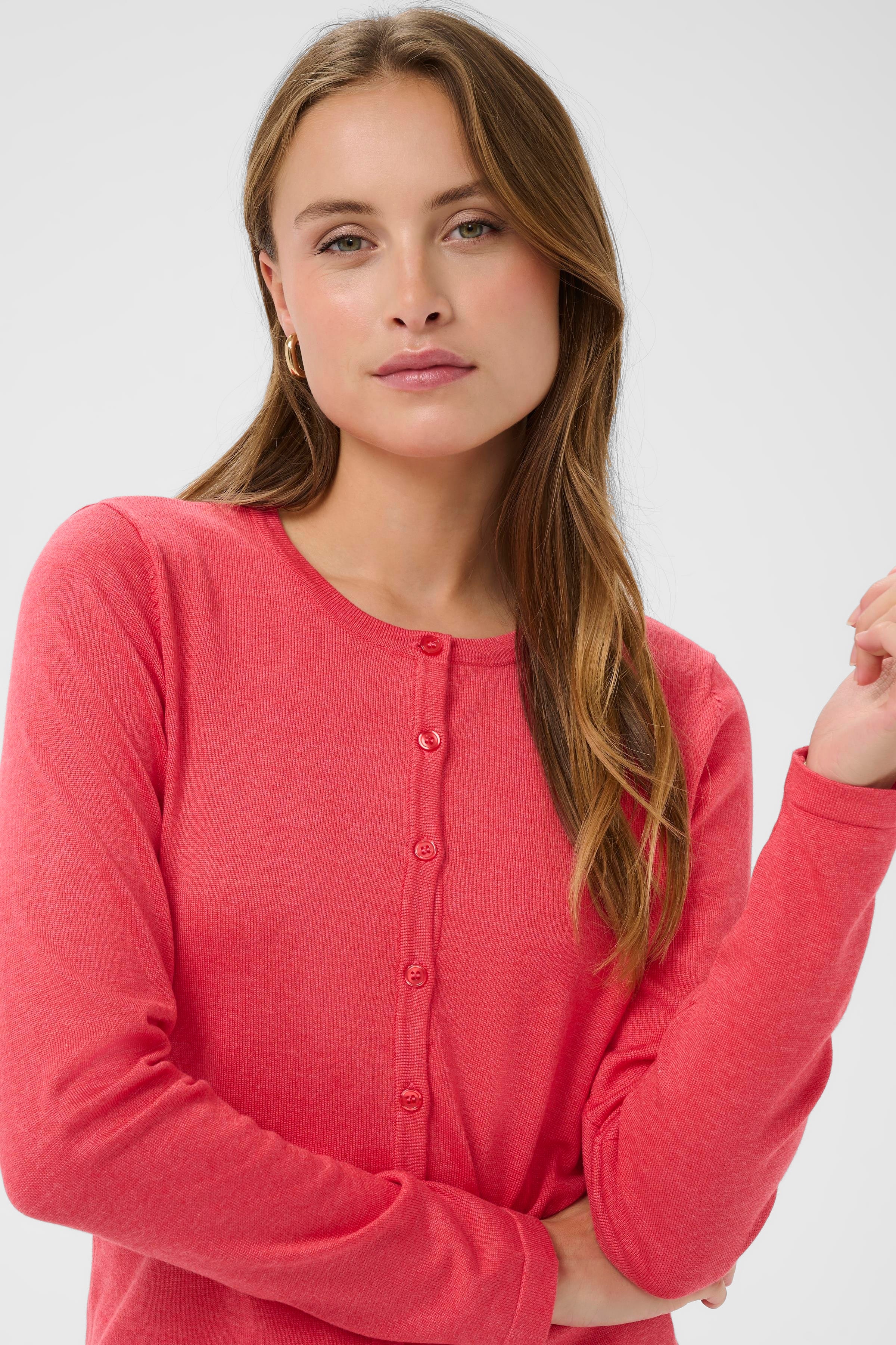 MilaSZ R-Neck Cardigan LOOKBOOK DETAIL 30500005-1821201