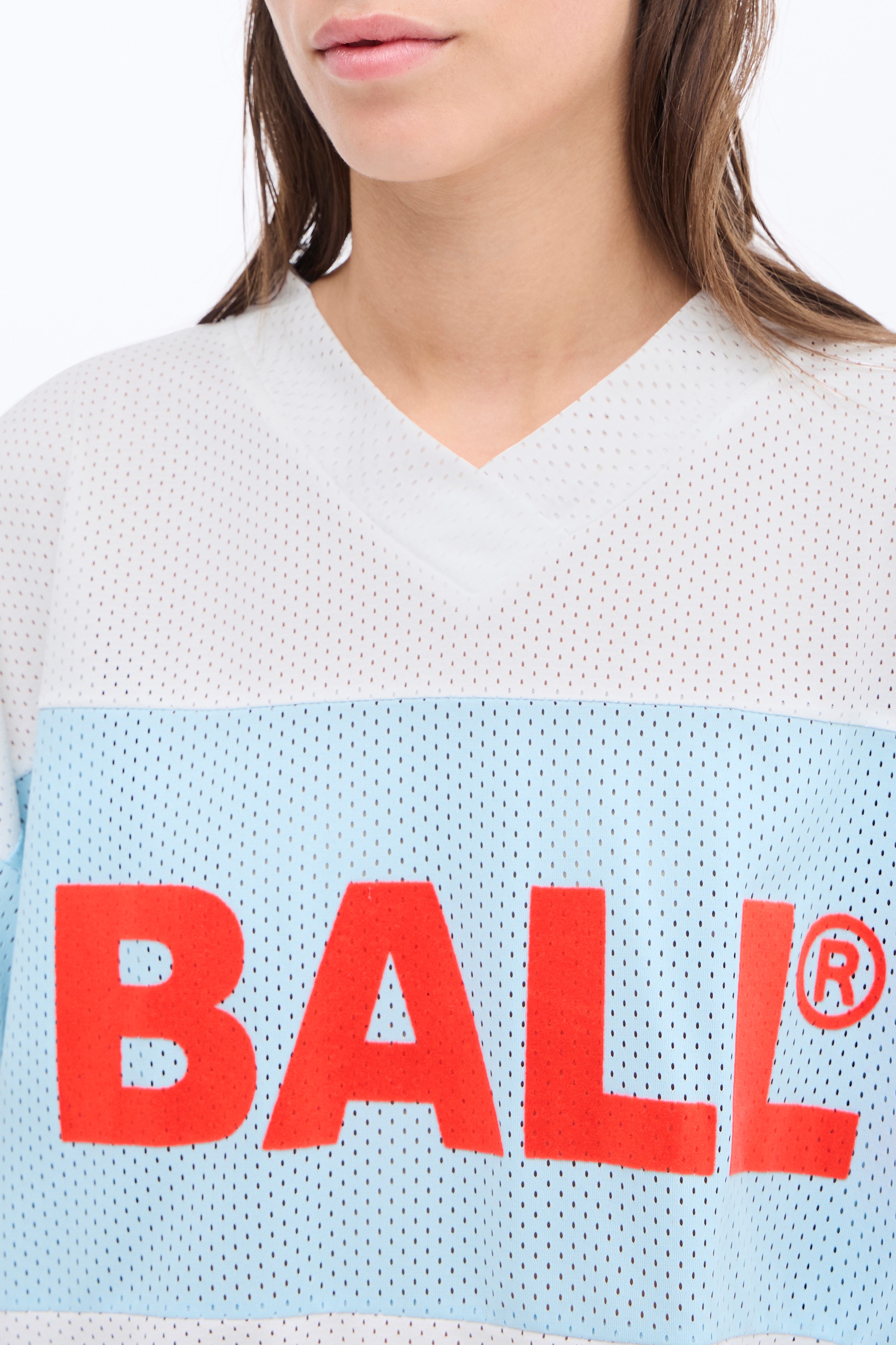 BALL BIGGIE MESH TEE LOOKBOOK DETAIL 50405213-B1011