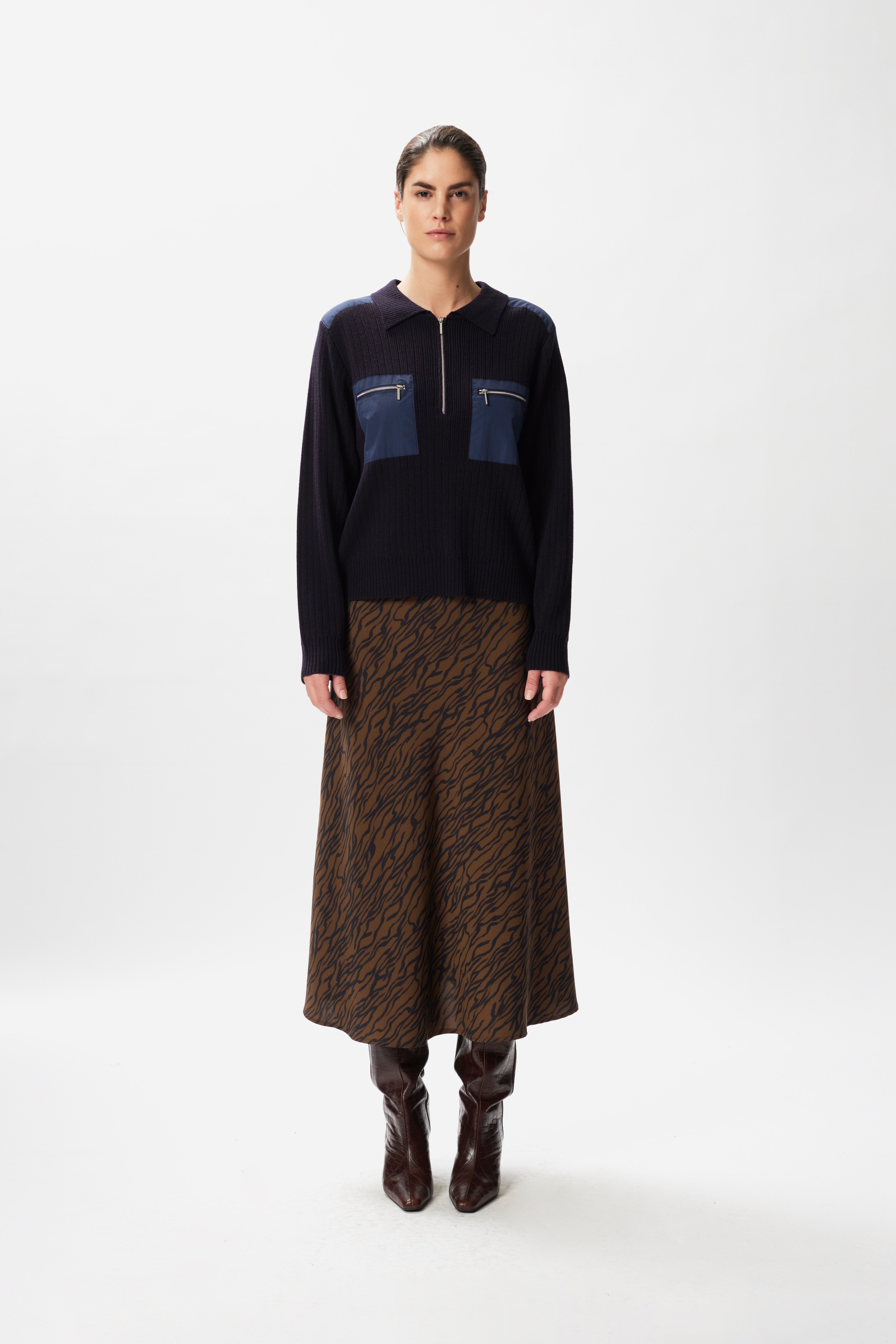 HerlaGZ Stickad pullover LOOKBOOK FRONT 10905532-193922