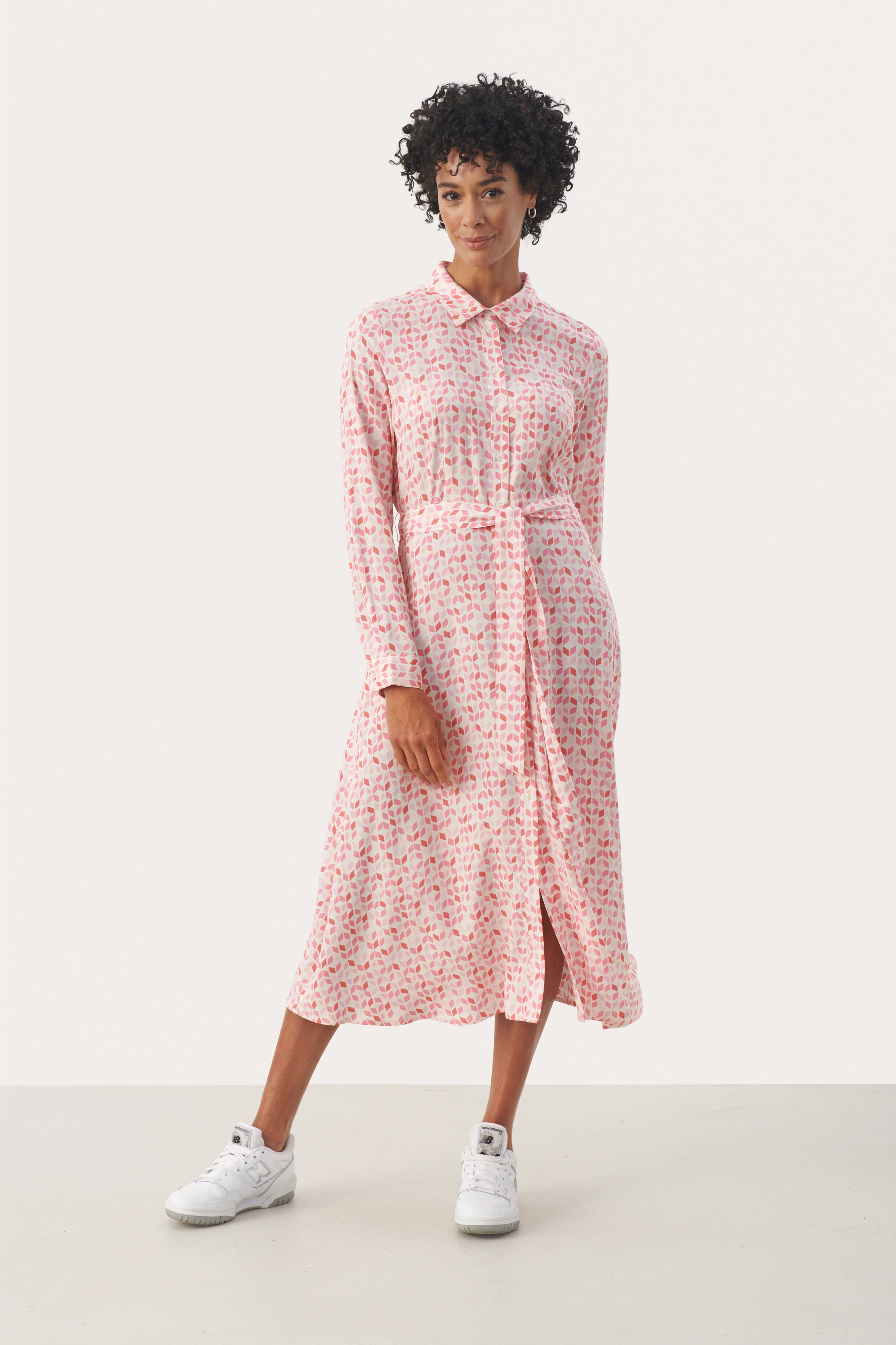 ShelbyPW Skjortklänning LOOKBOOK FRONT 30308340-302903