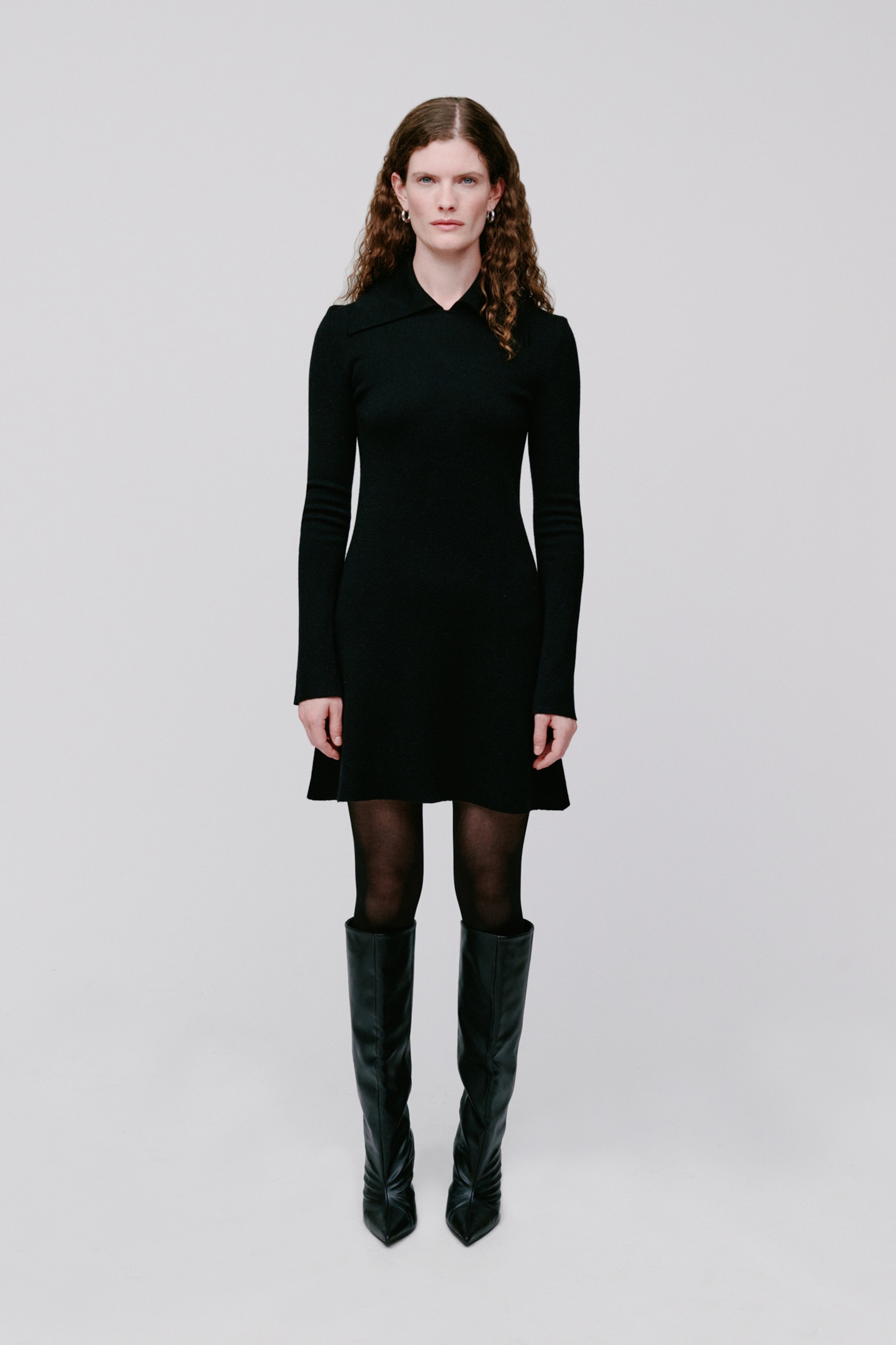 FAWN Kjole LOOKBOOK FRONT 30600602-BK999