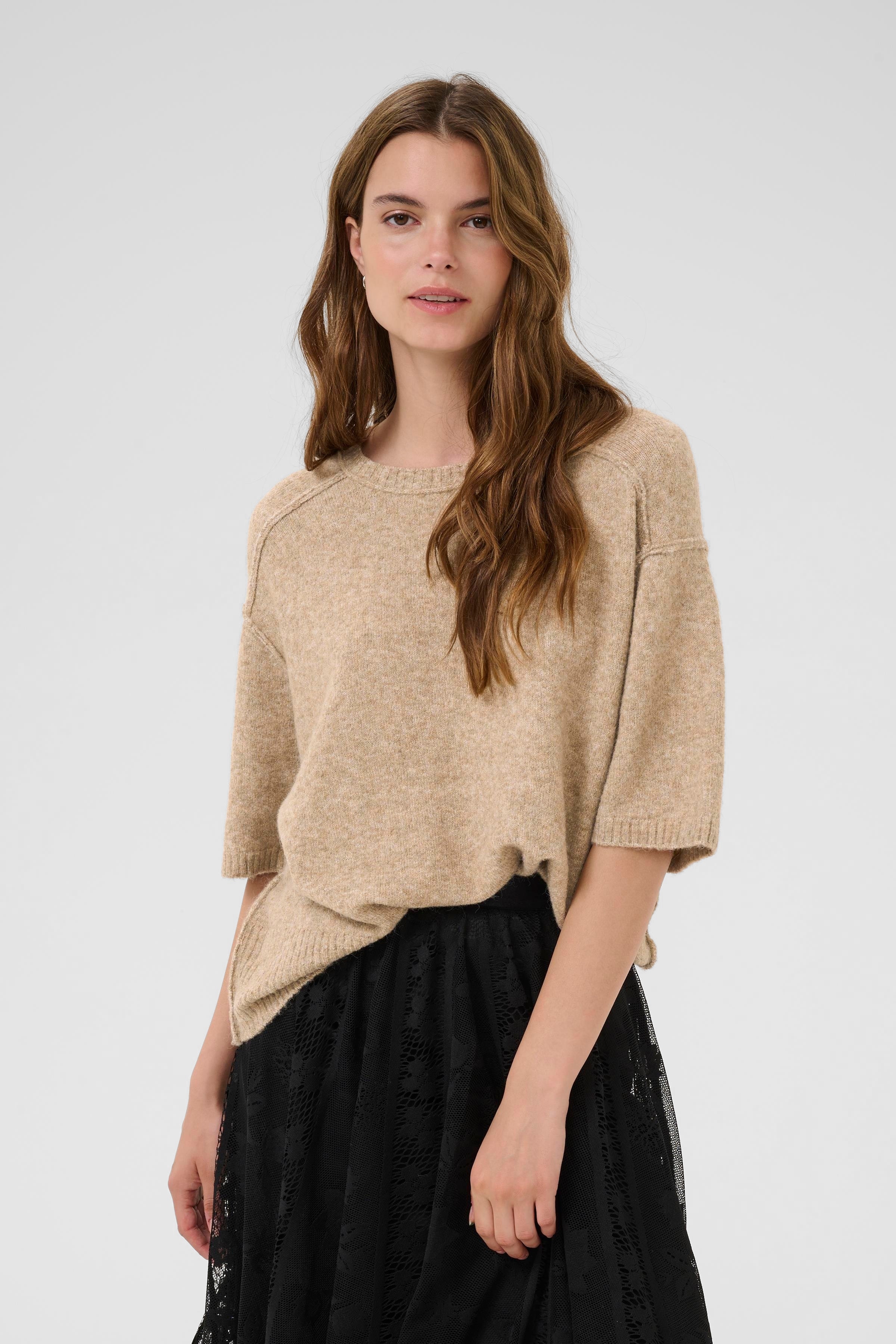 CUcalay Kortærmet striktrøje LOOKBOOK FRONT 50112032-171320