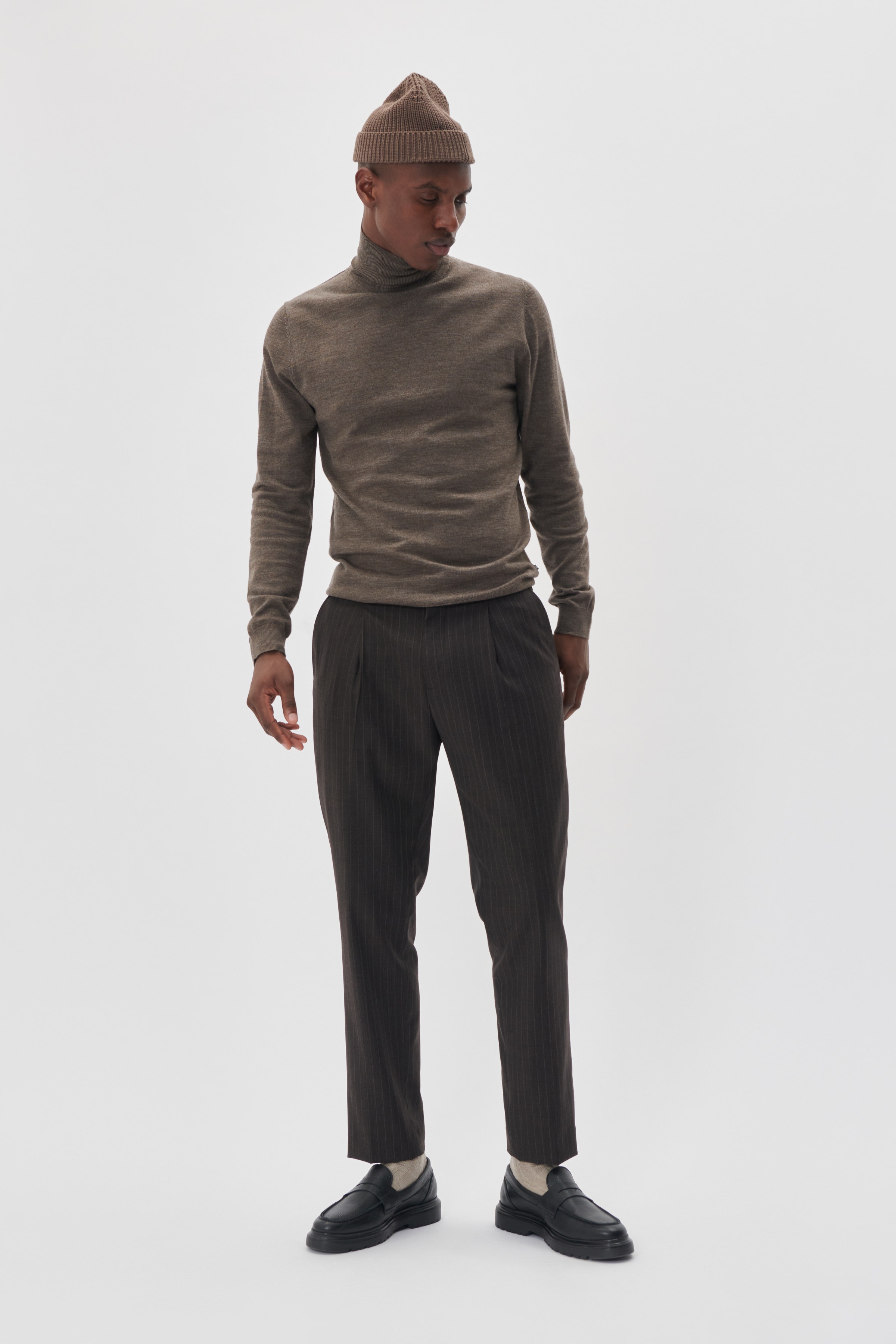 MAparcusman Merino Strickpullover LOOKBOOK FRONT 30204905-1908201