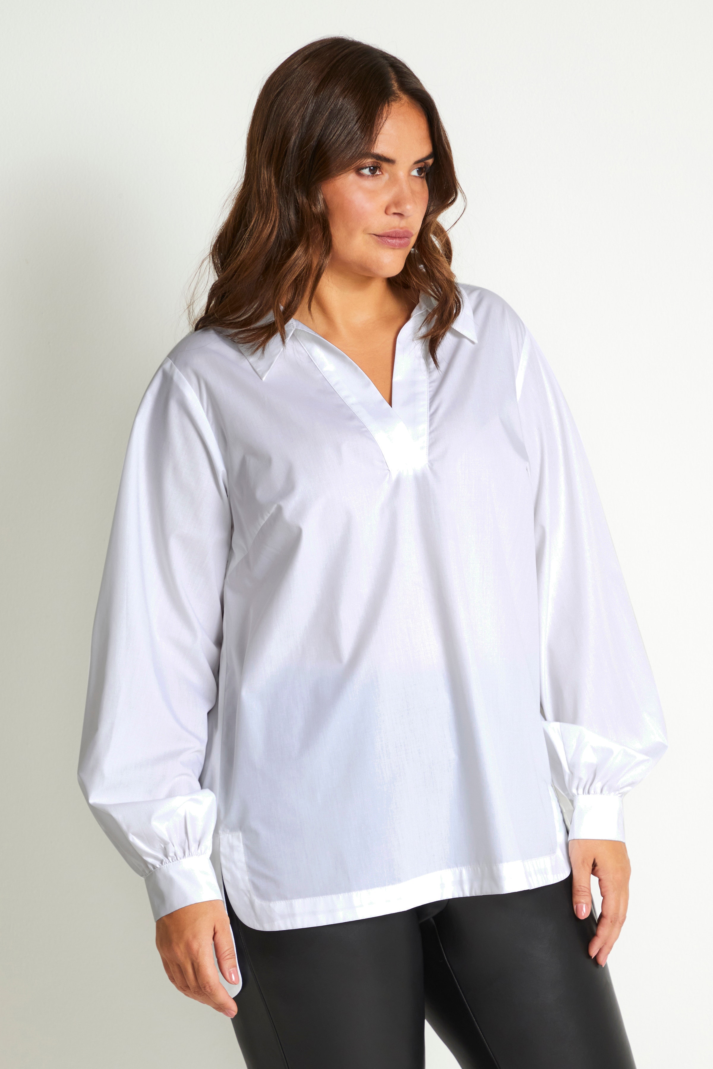 KCkinna Blouse with long sleeve LOOKBOOK FRONT 10580421-110601