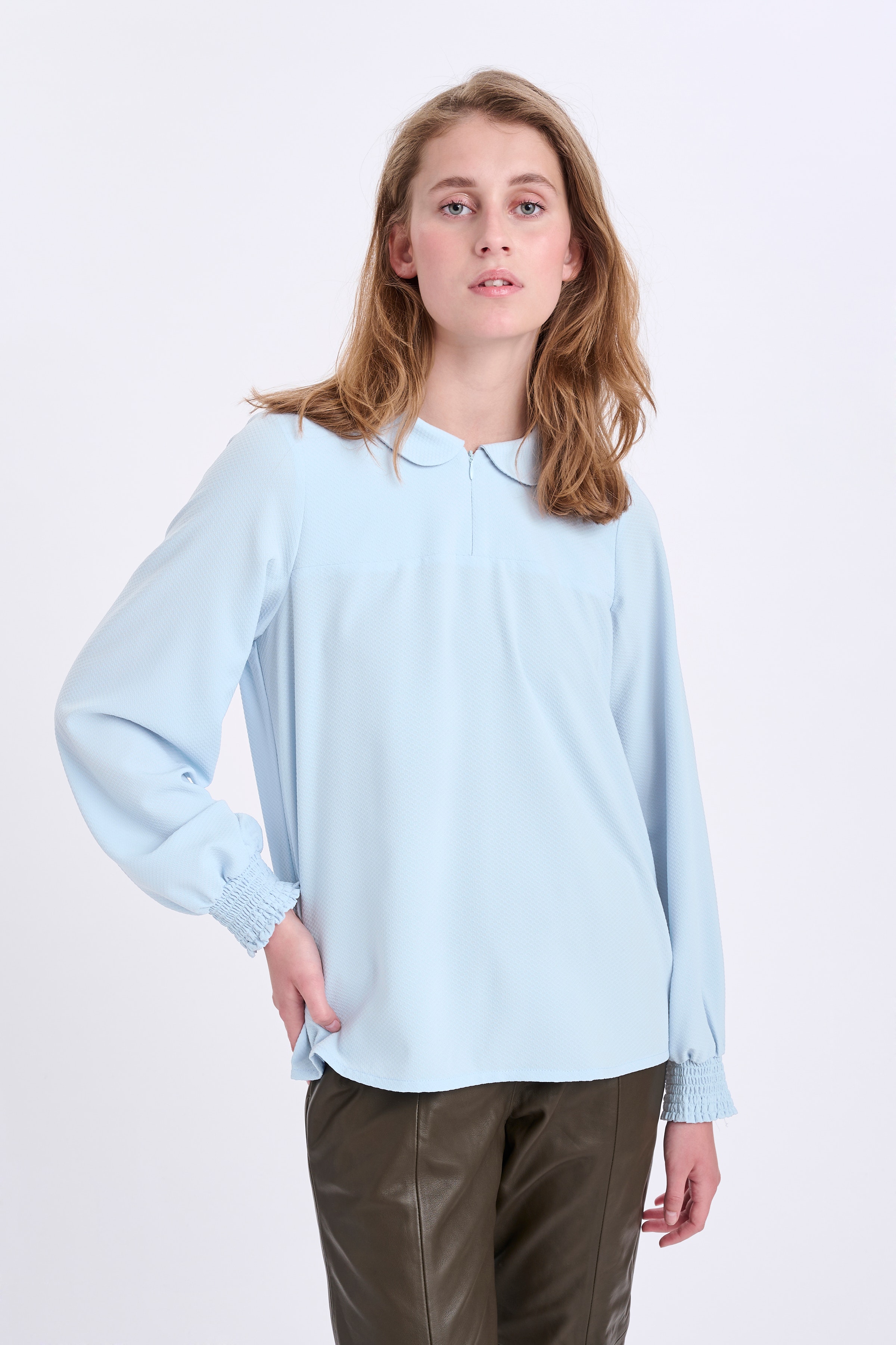 AtheneKB Langarm-Bluse LOOKBOOK FRONT 10103752-144115