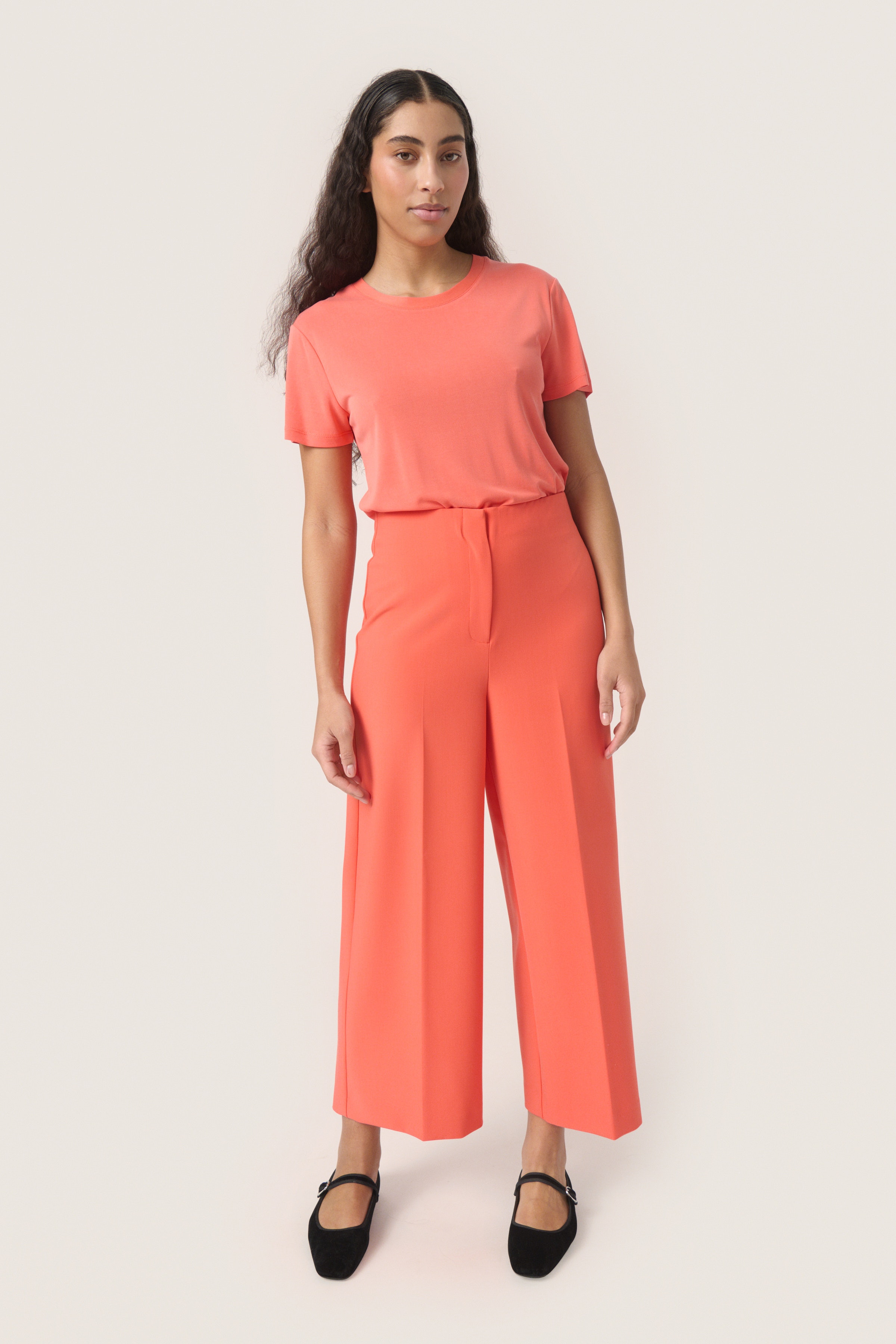 SLCorinne Cropped Bukser LOOKBOOK FRONT 30407013-171656