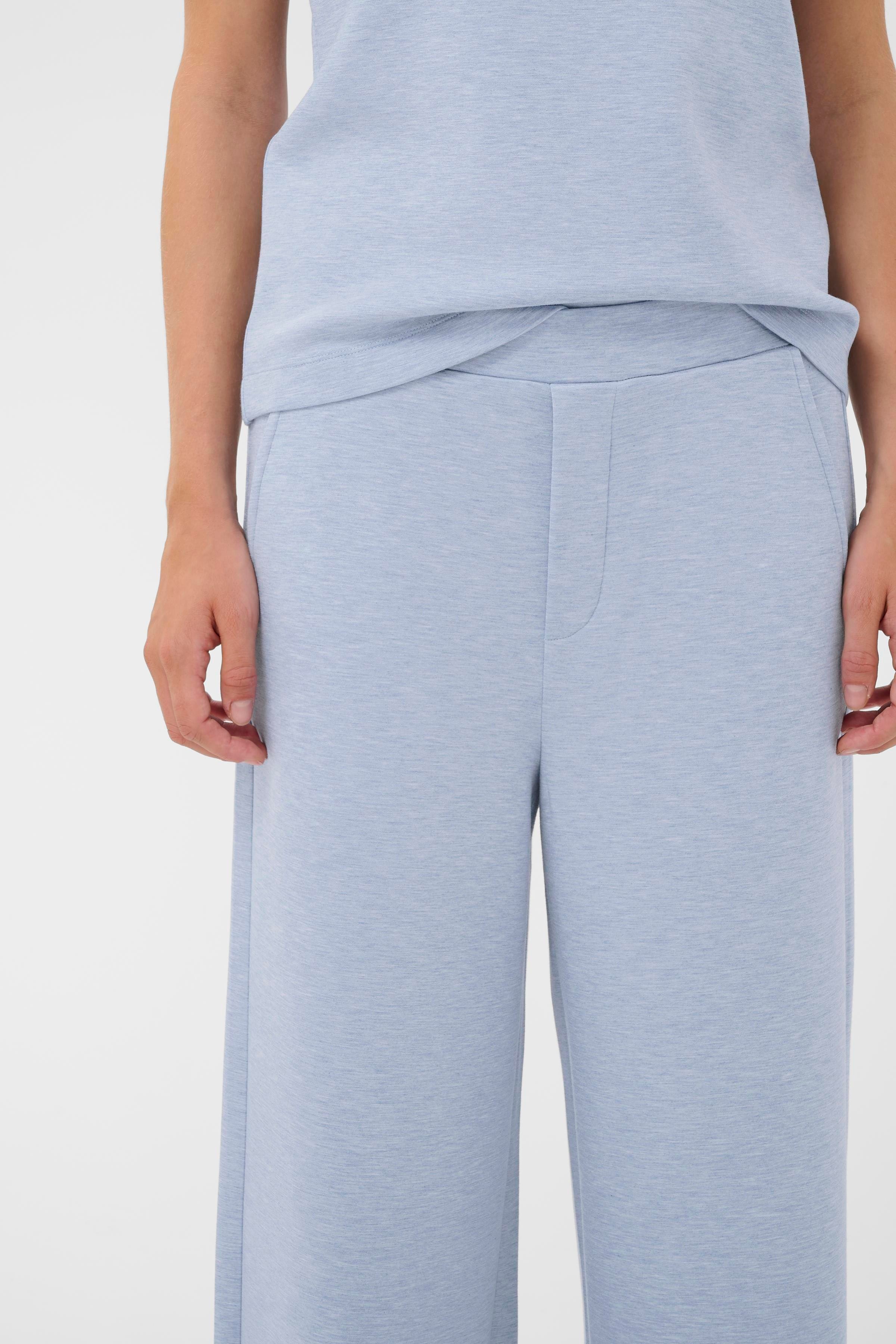 GincetteIW Melange Trousers LOOKBOOK DETAIL 30110741-1640221