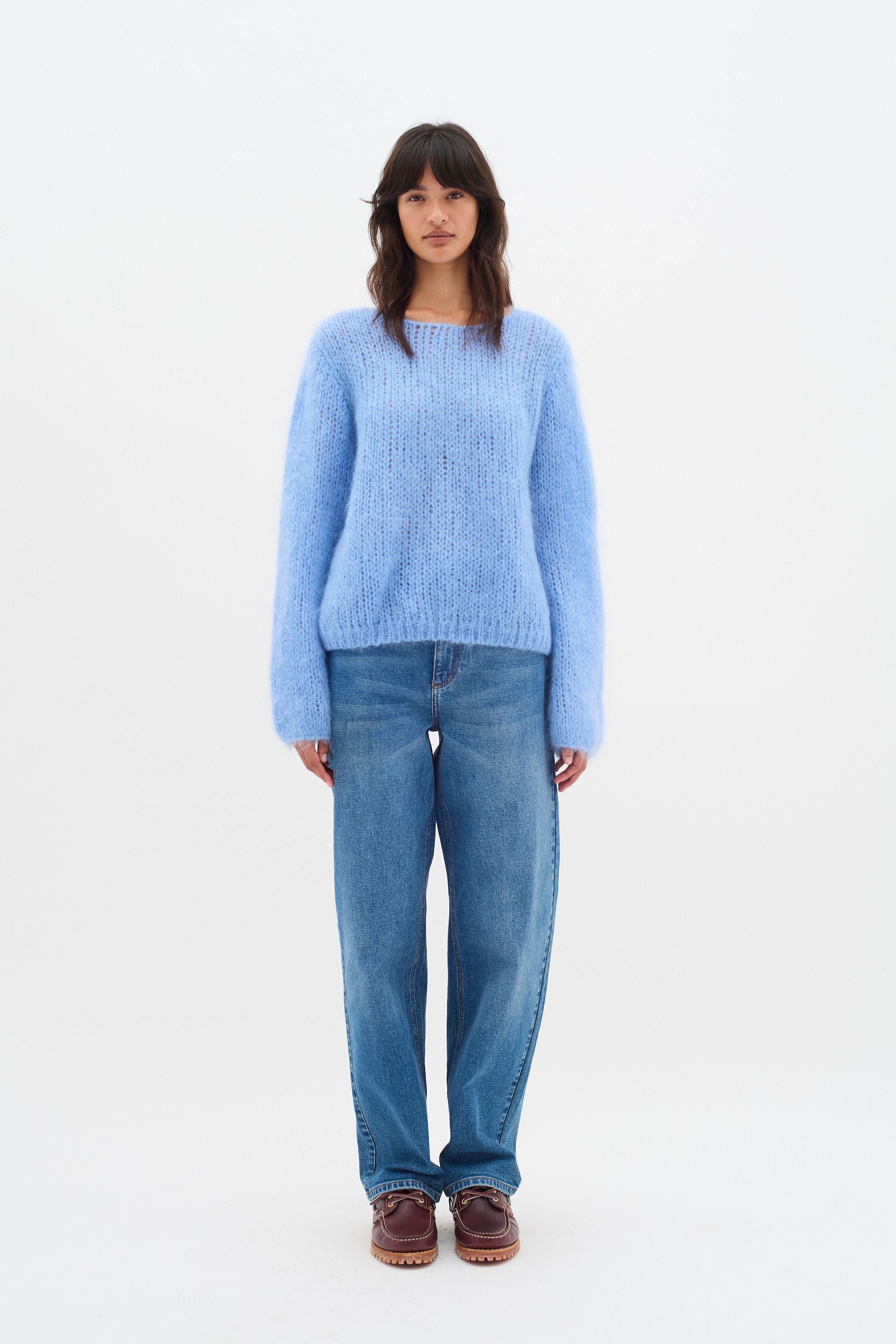 JetraIW Mohair Pullover LOOKBOOK FRONT 30109619-164020