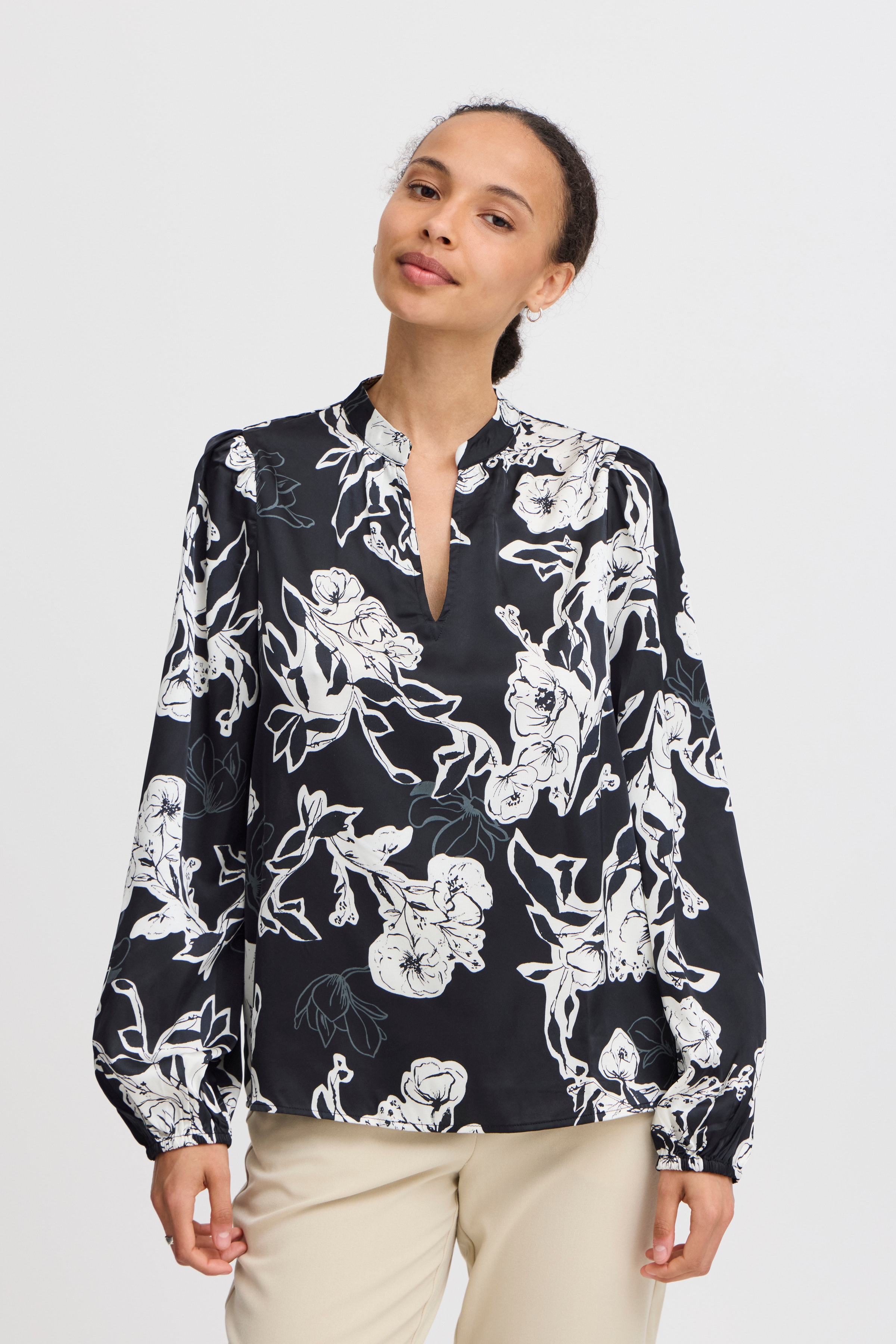 BXHOLMINE Bluse LOOKBOOK FRONT 20816703-200453