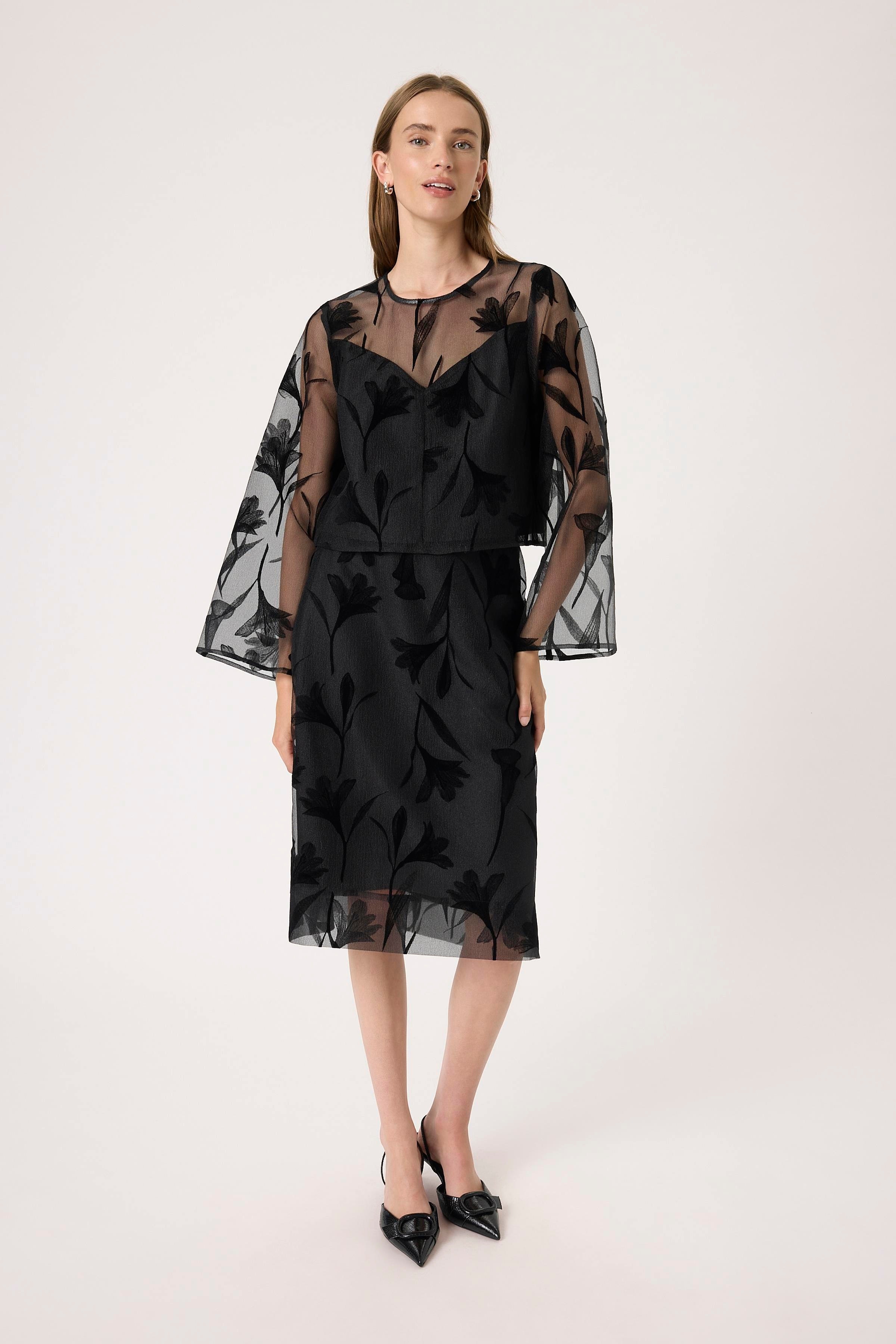 SLPhilomena Bluse LOOKBOOK FRONT 30408734-194008