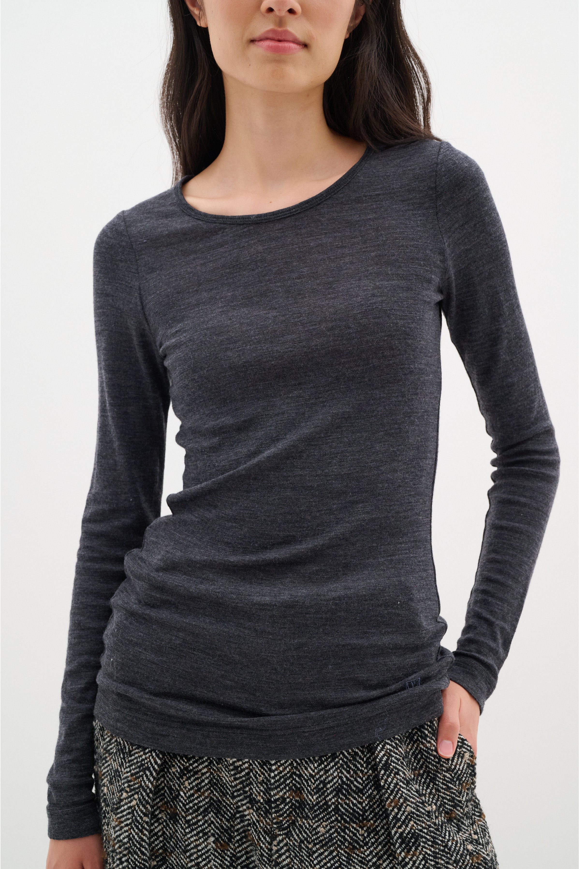 FangIW Wool long sleeved T-shirt LOOKBOOK FRONT 30106096-1740161