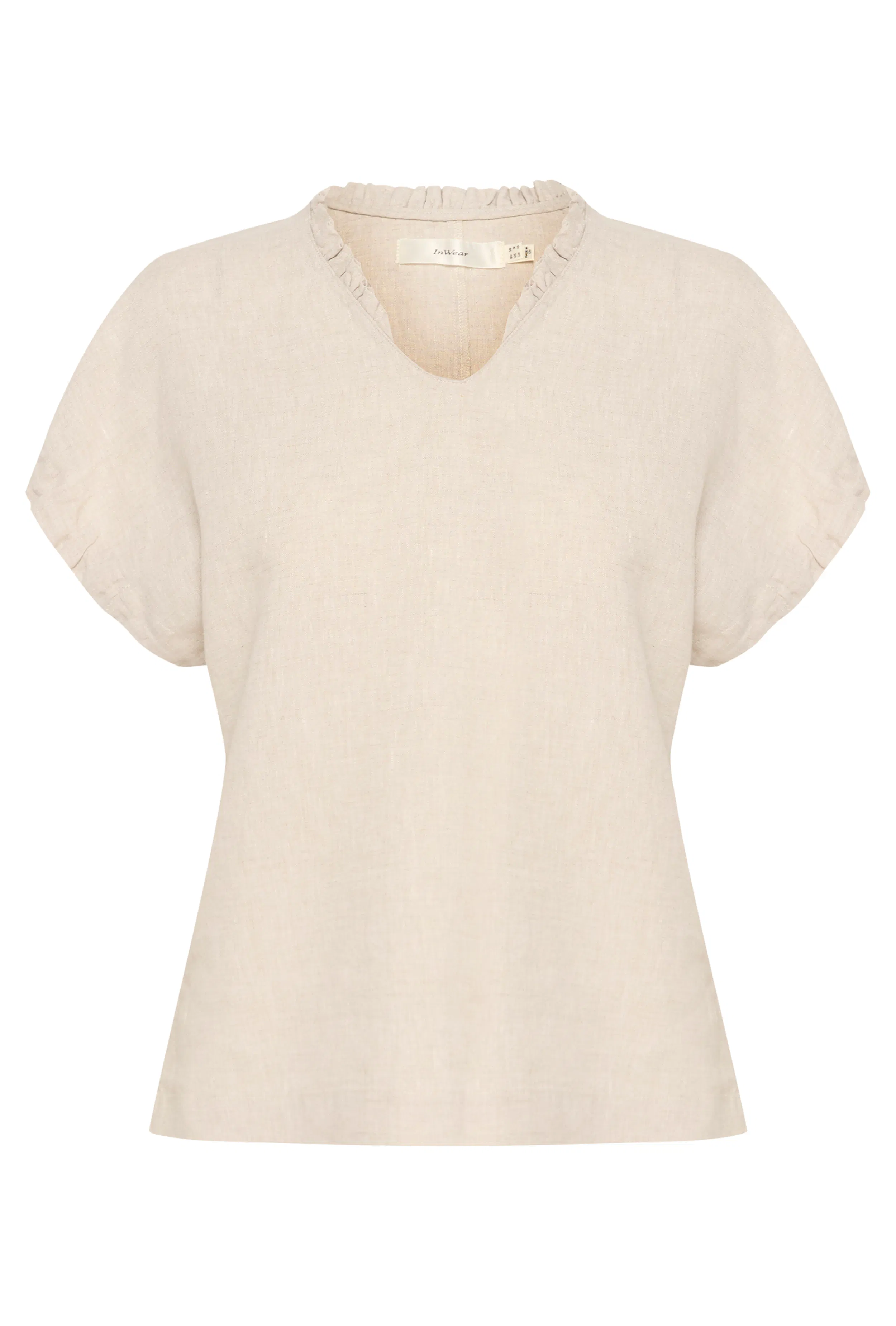 RigittaIW Hør Top PACK FRONT 30110342-1304031